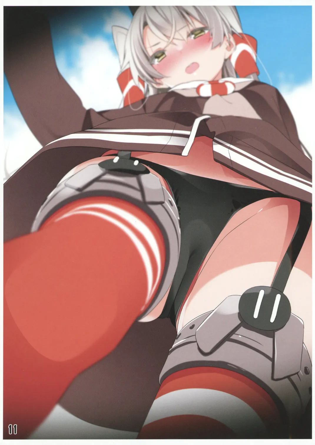 艦これ股下潜り込みおぱんつイラスト本 Page.10