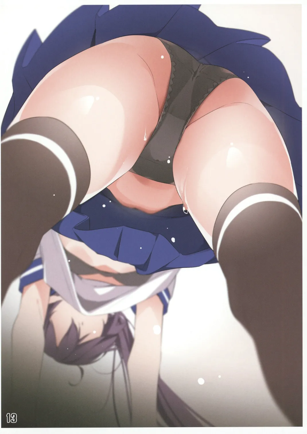 艦これ股下潜り込みおぱんつイラスト本 Page.12