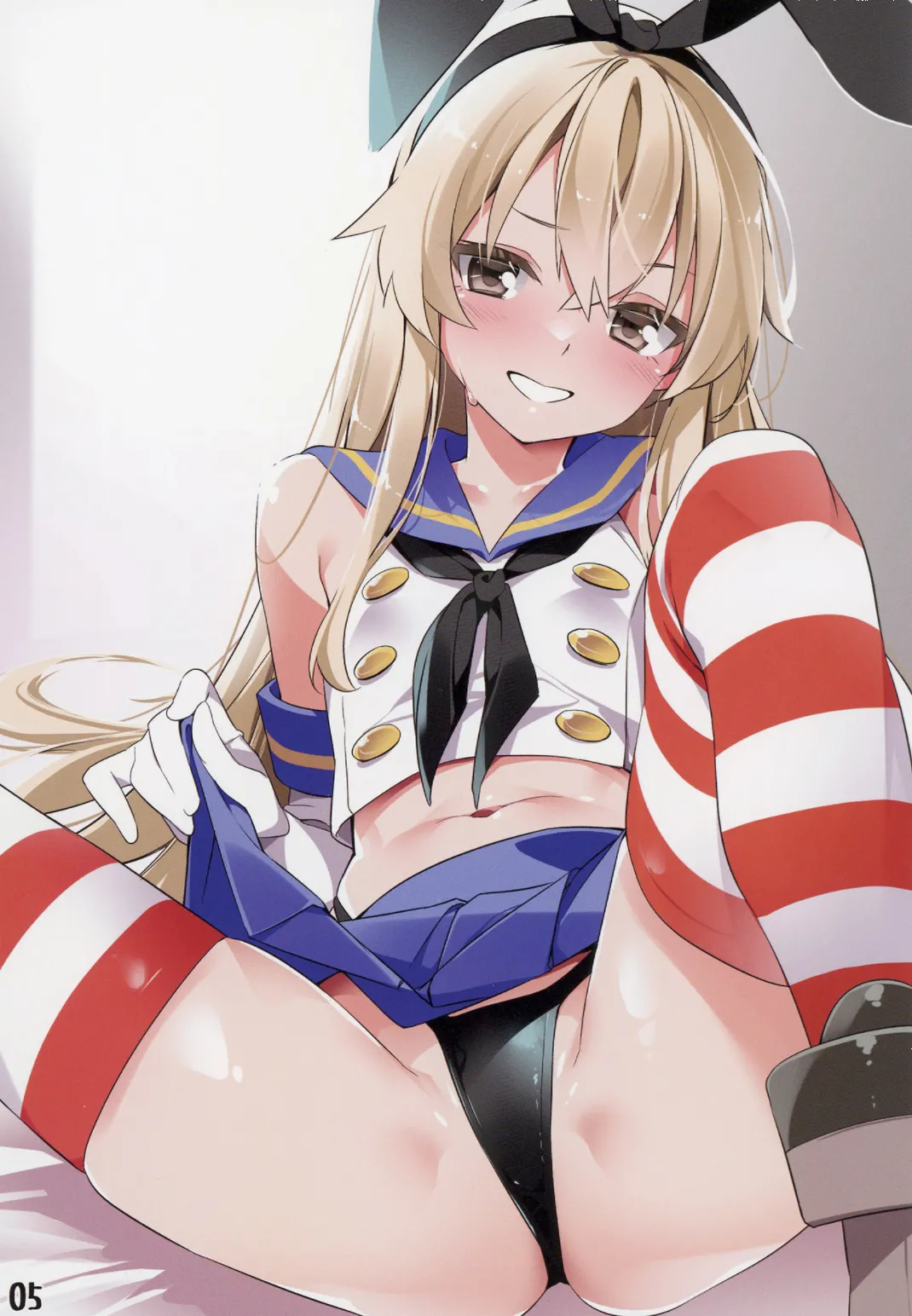 艦これ股下潜り込みおぱんつイラスト本2 Page.4