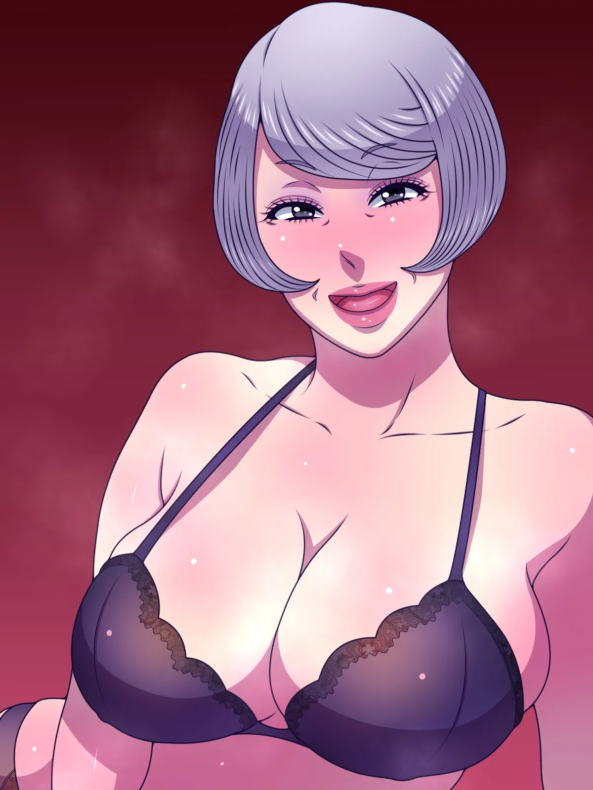 大好きな伯母さんと毎日ラブラブ中出しセックス Page.22