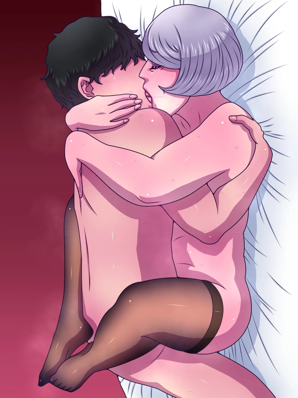 大好きな伯母さんと毎日ラブラブ中出しセックス Page.30