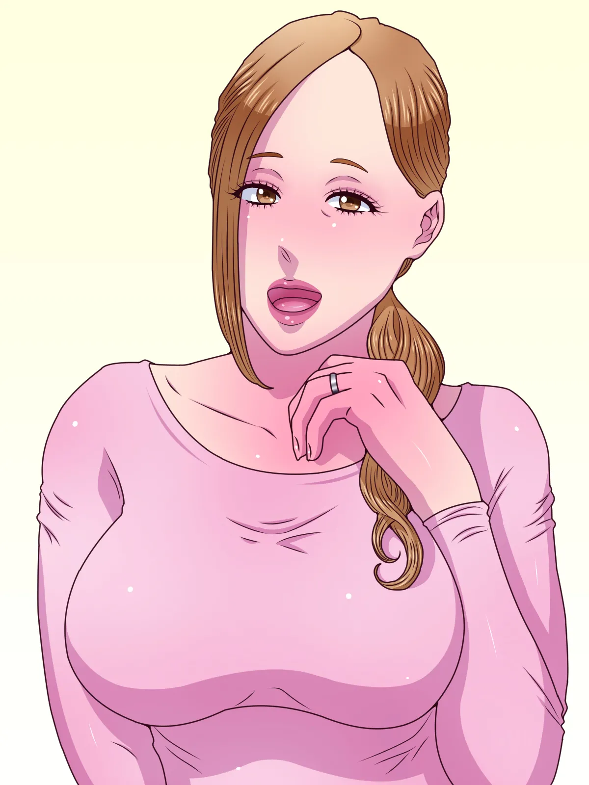 大好きな伯母さんと毎日ラブラブ中出しセックス Page.38