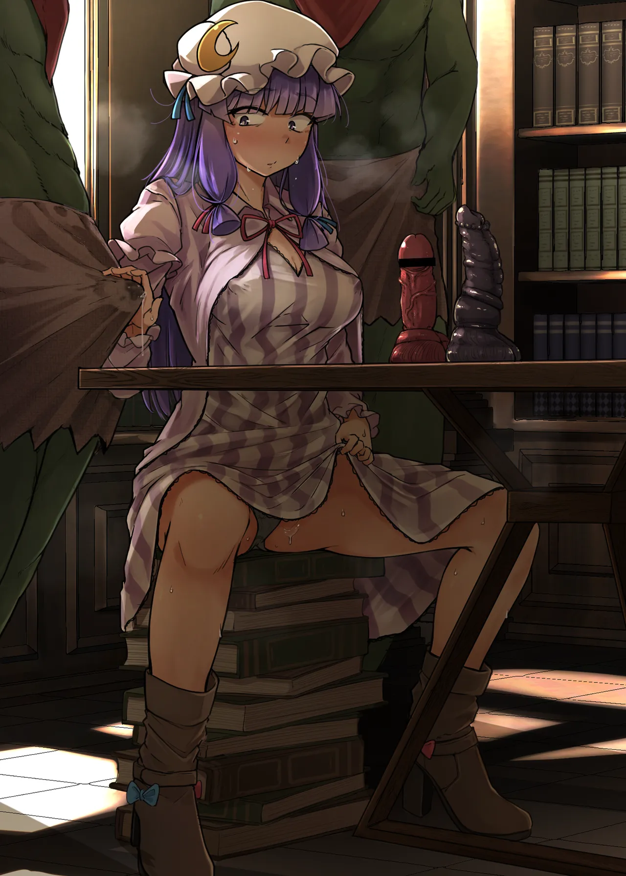 穴とむっつりどすけべだいとしょかん総集編 Page.195