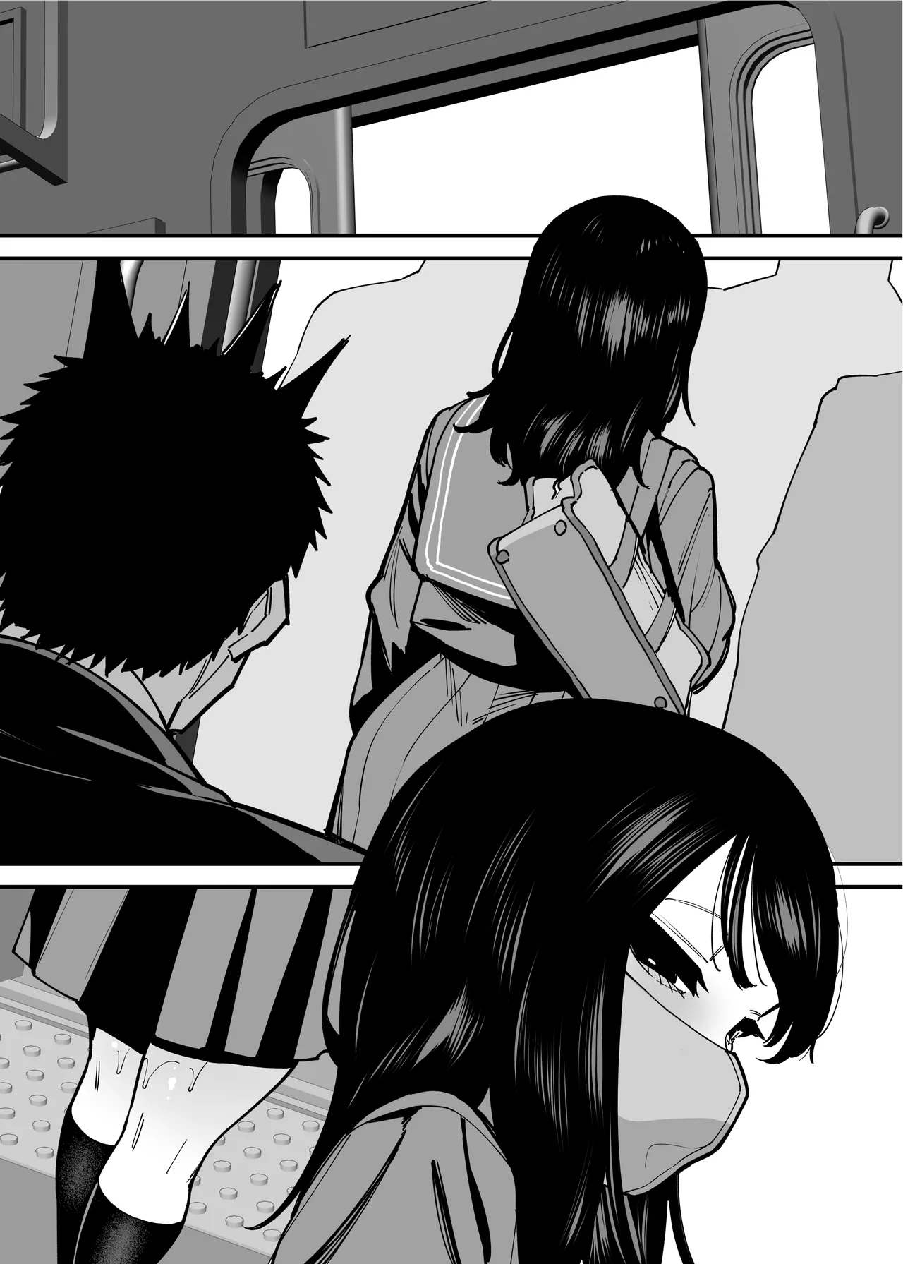 毎朝通勤電車で痴女に狙われています。 Page.42