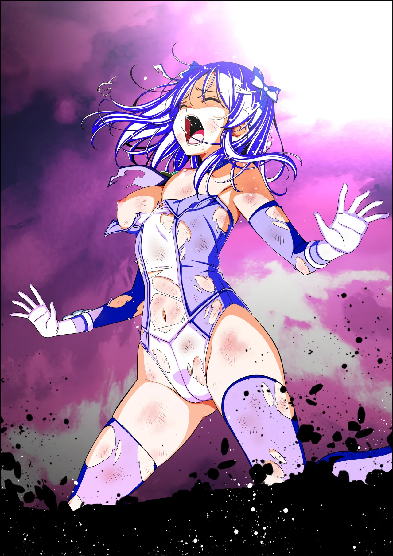 四葉の戦姫クローバーローゼ第六話 Page.127