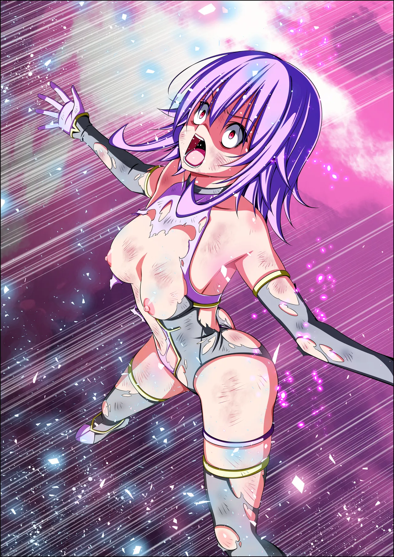 四葉の戦姫クローバーローゼ第六話 Page.133