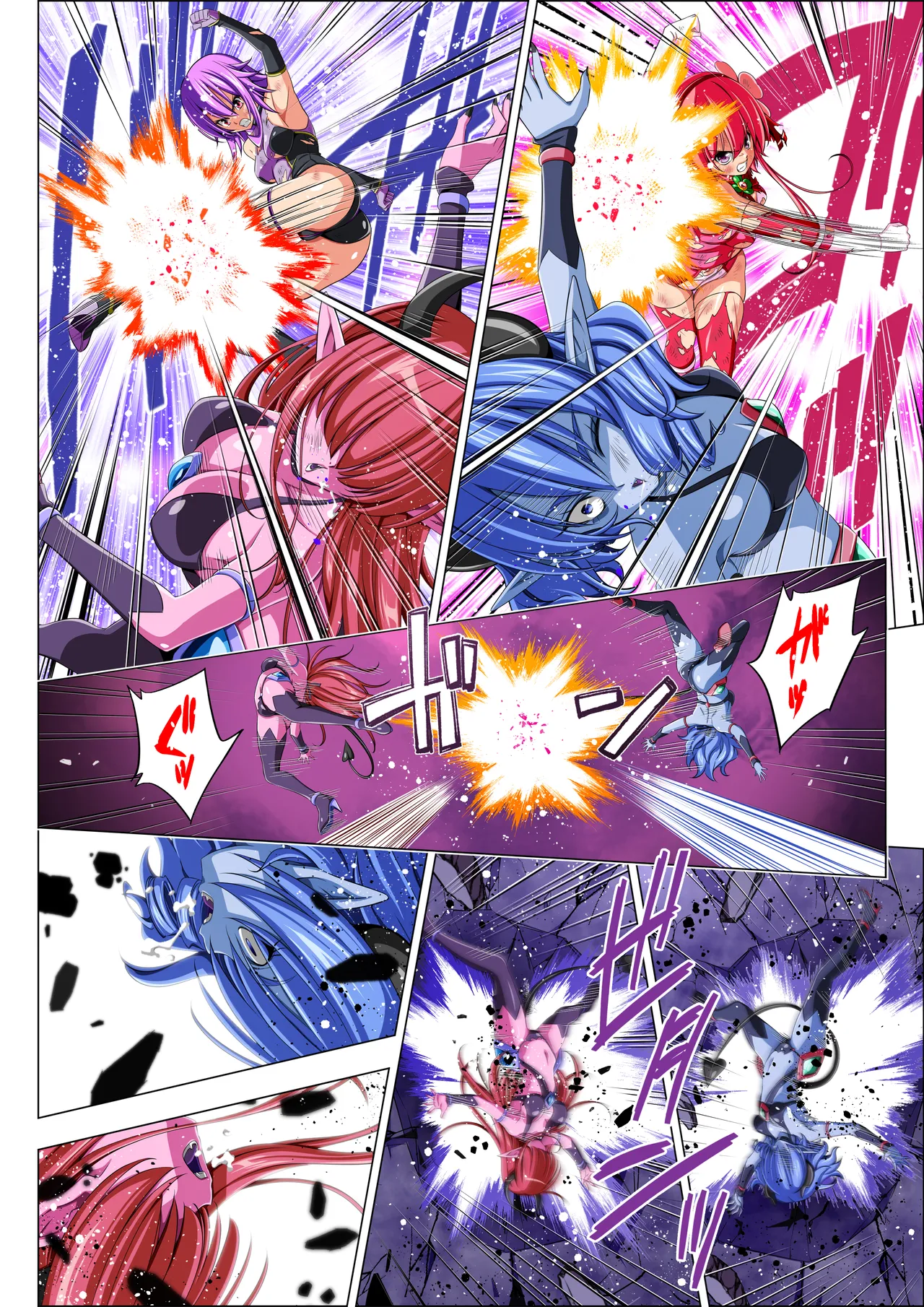 四葉の戦姫クローバーローゼ第六話 Page.70