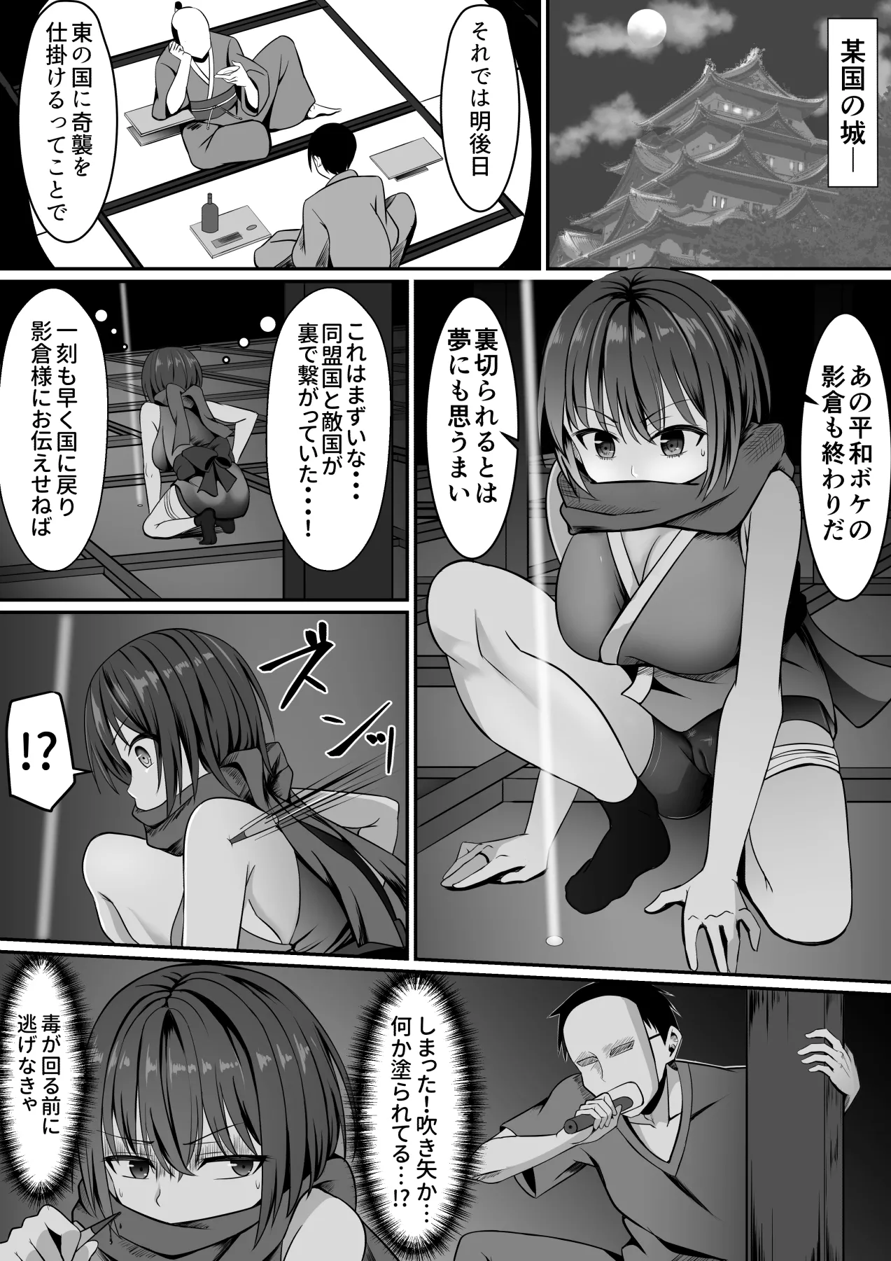 女忍者、陥落！ Page.2