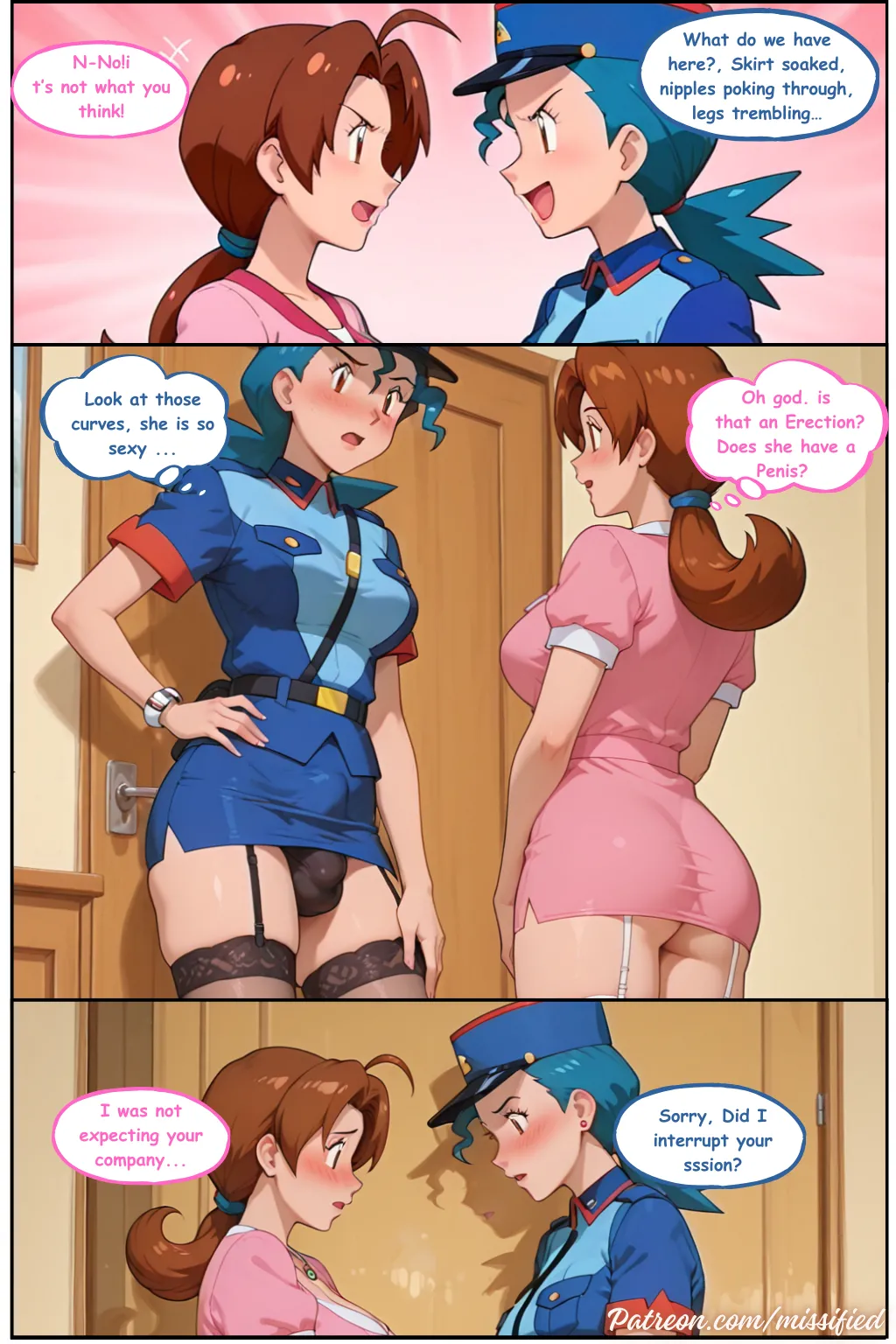 Delia’s Fall - Chapter 1: Officer’s Duty Page.9