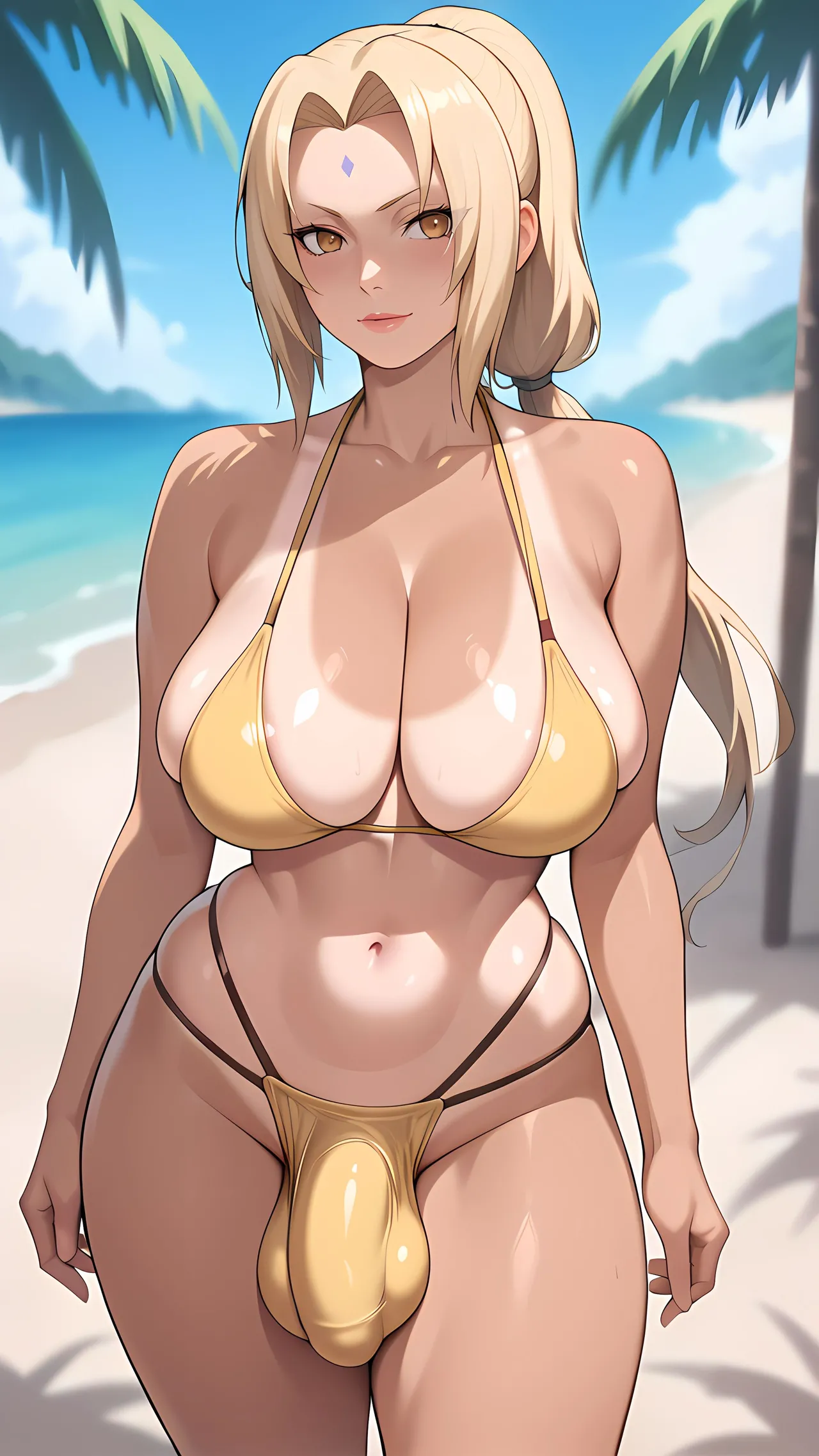 Tsunade Futa in Bikini - Naruto: Shippuden Page.13