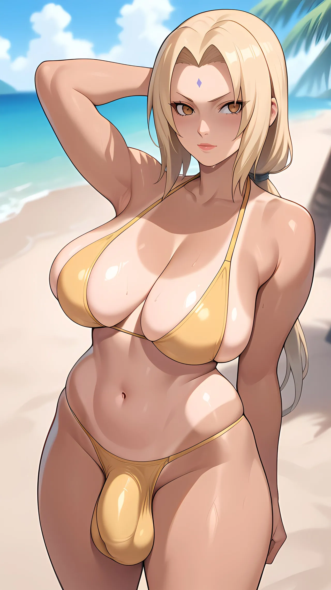 Tsunade Futa in Bikini - Naruto: Shippuden Page.14