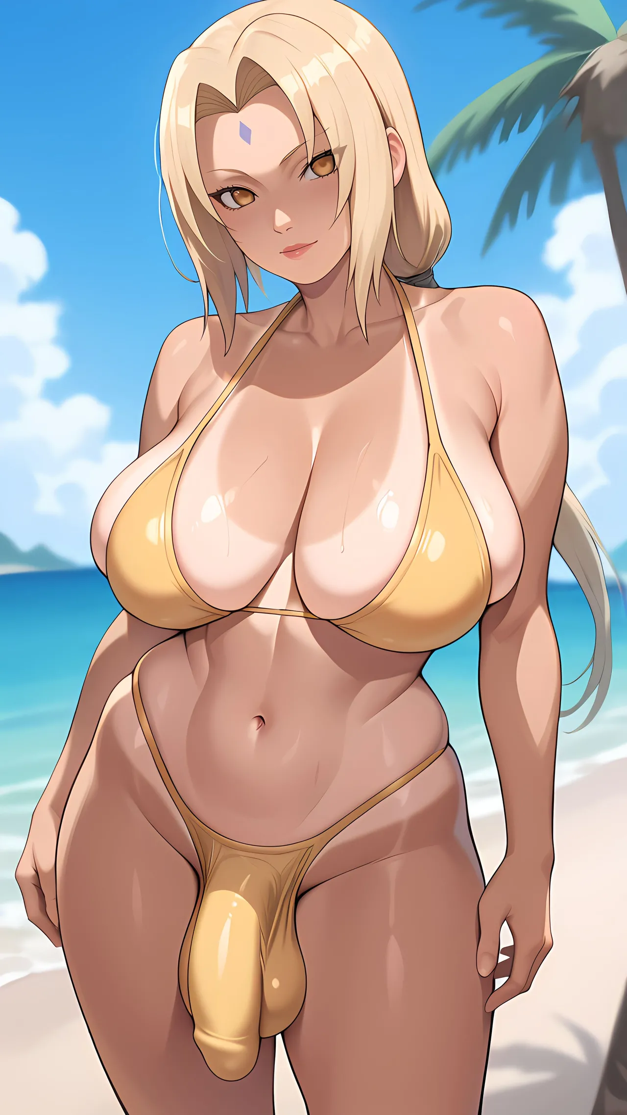 Tsunade Futa in Bikini - Naruto: Shippuden Page.16