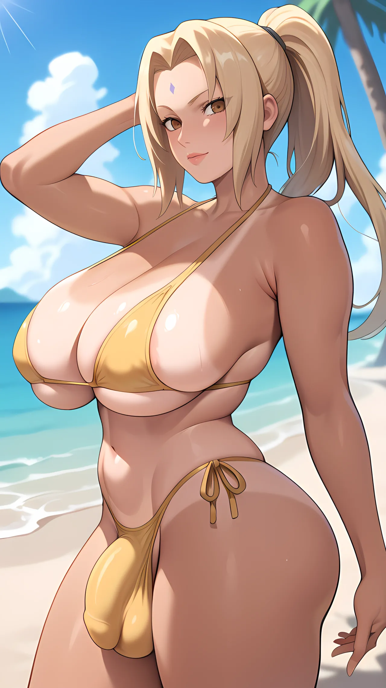 Tsunade Futa in Bikini - Naruto: Shippuden Page.17