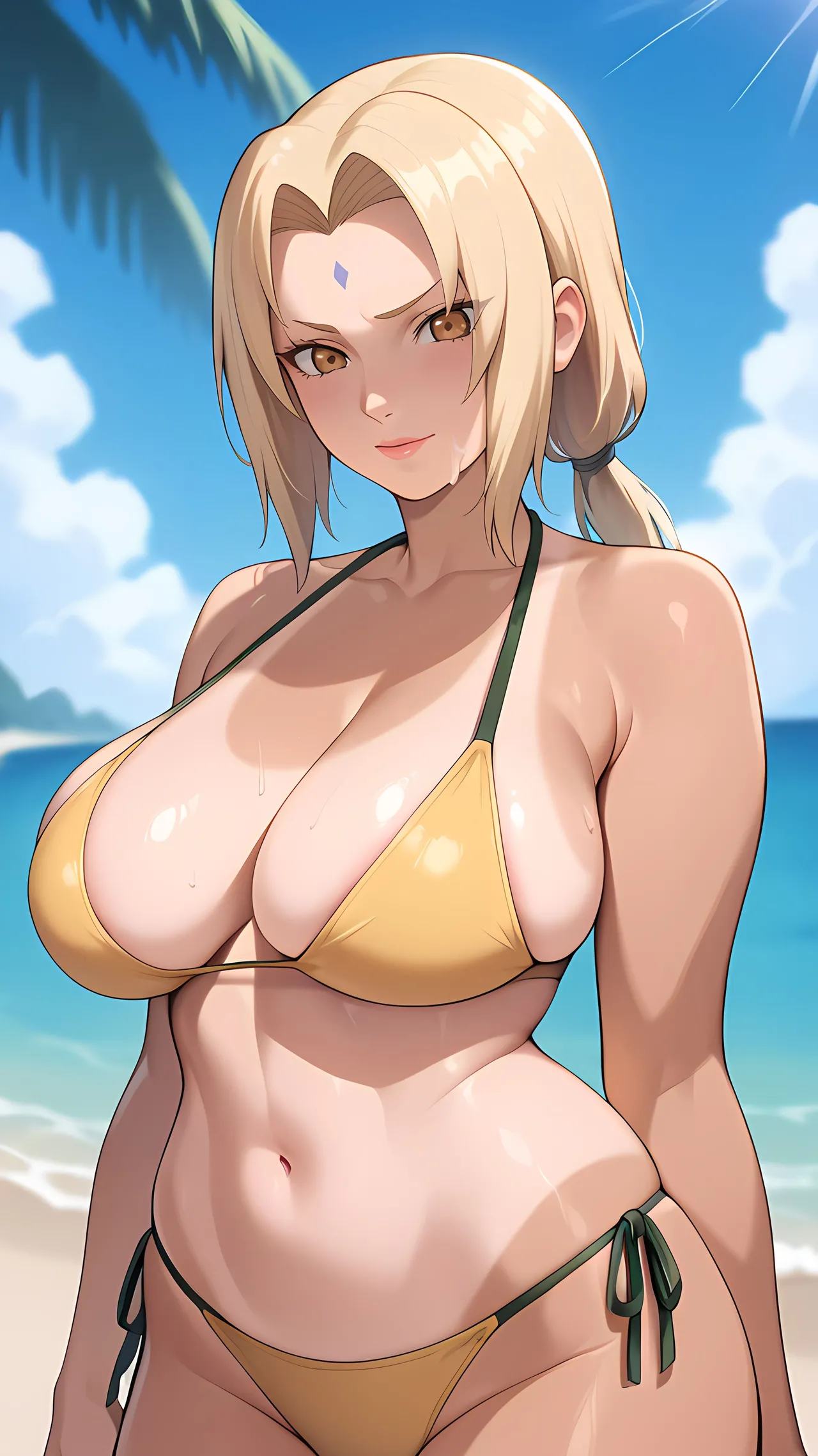Tsunade Futa in Bikini - Naruto: Shippuden Page.9