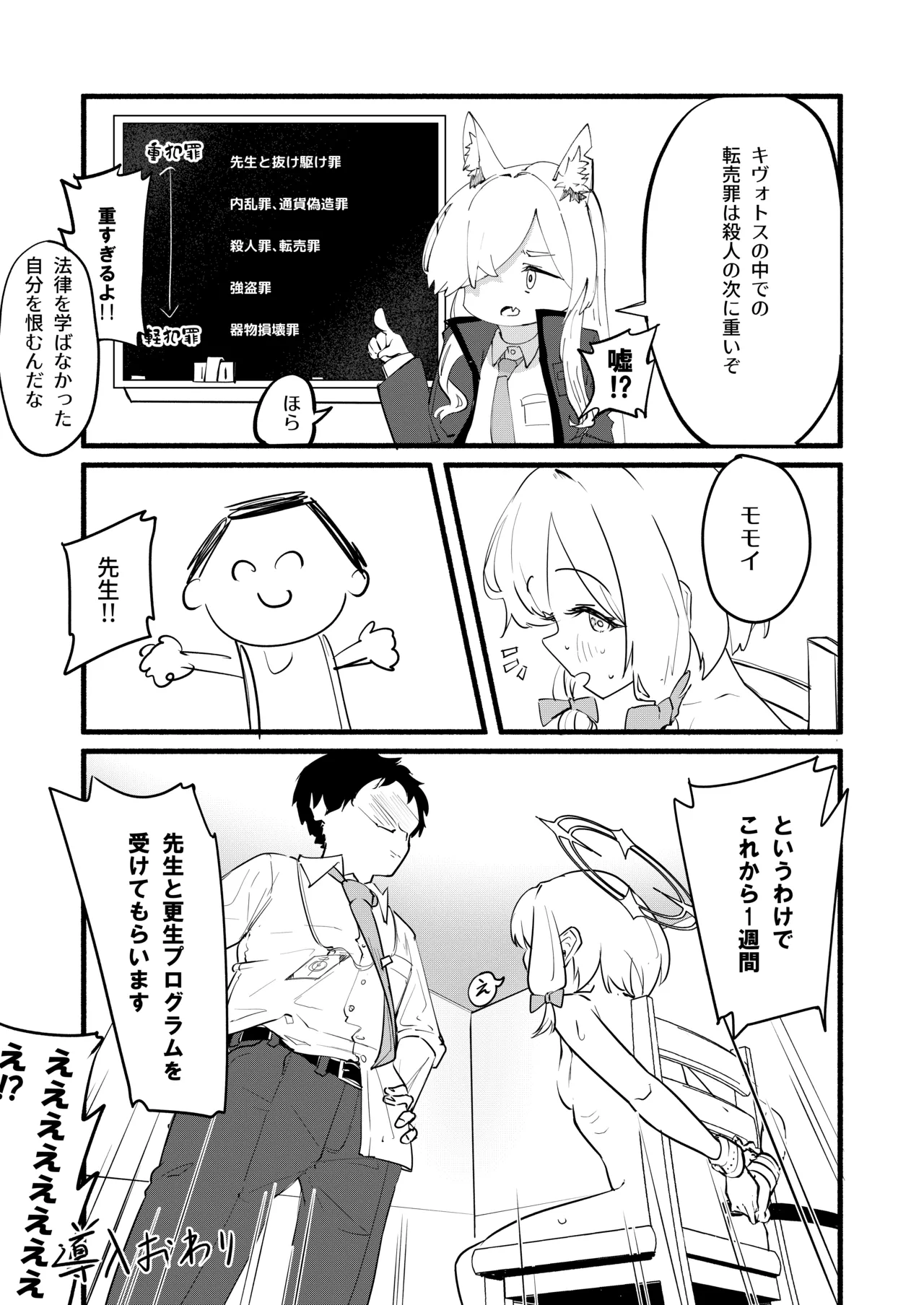 才羽モモイの更生プログラム Page.8
