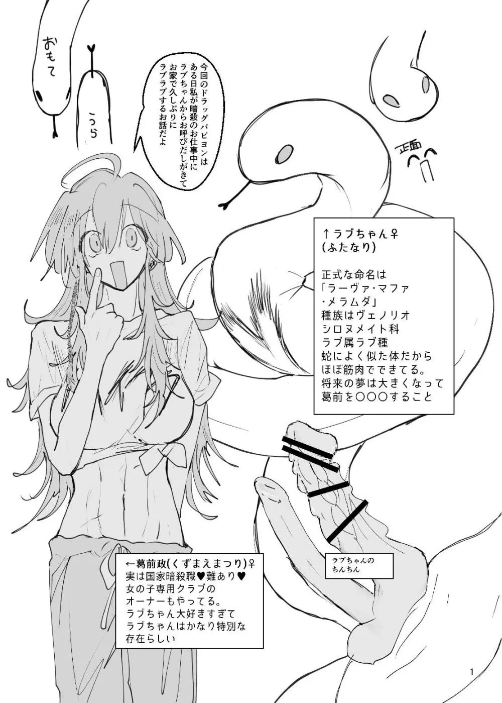 ドラッグパピヨン -すきすき大好きラブちゃん物語- Page.2