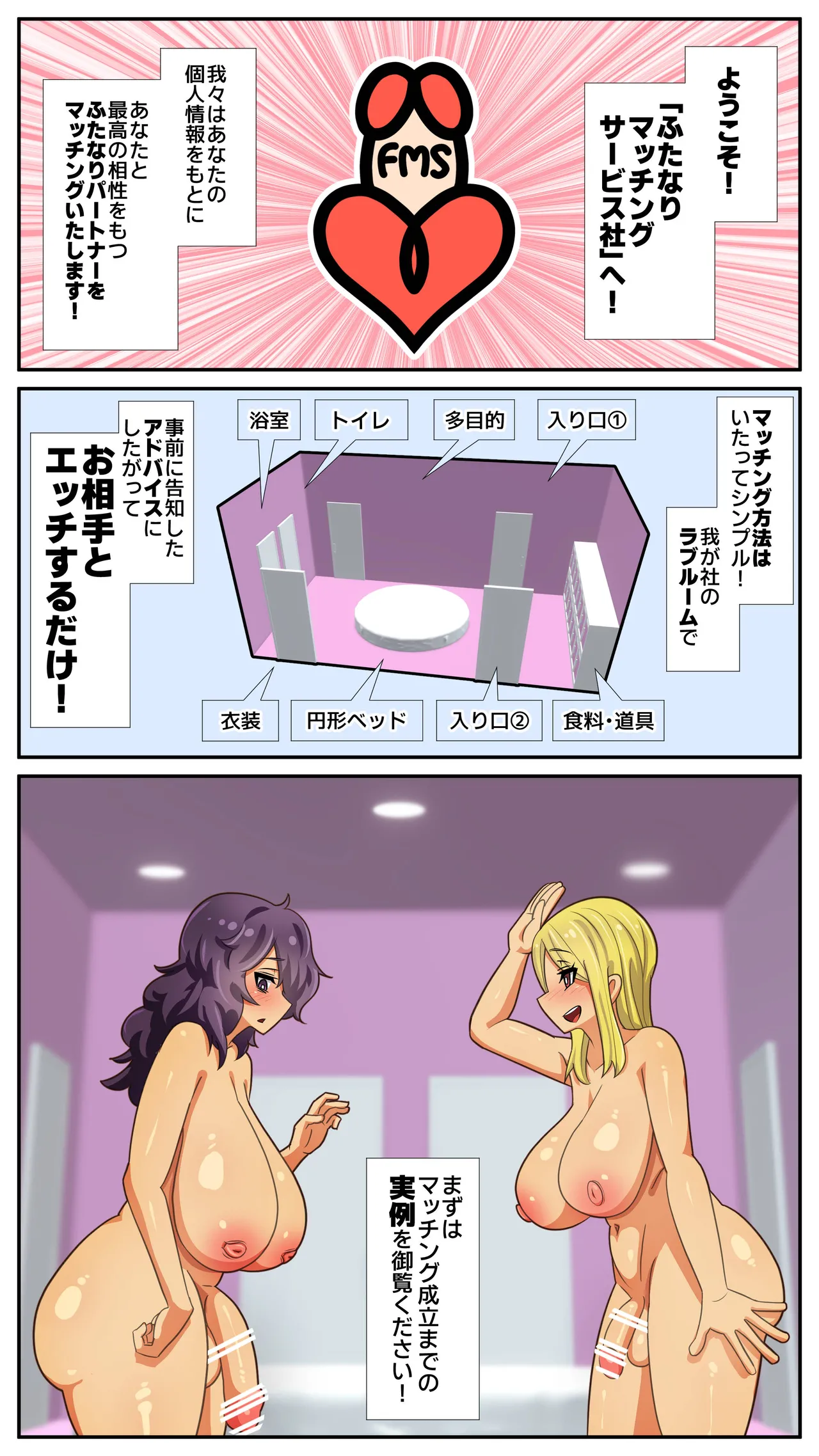 Futanari Matching Service 5 Page.2