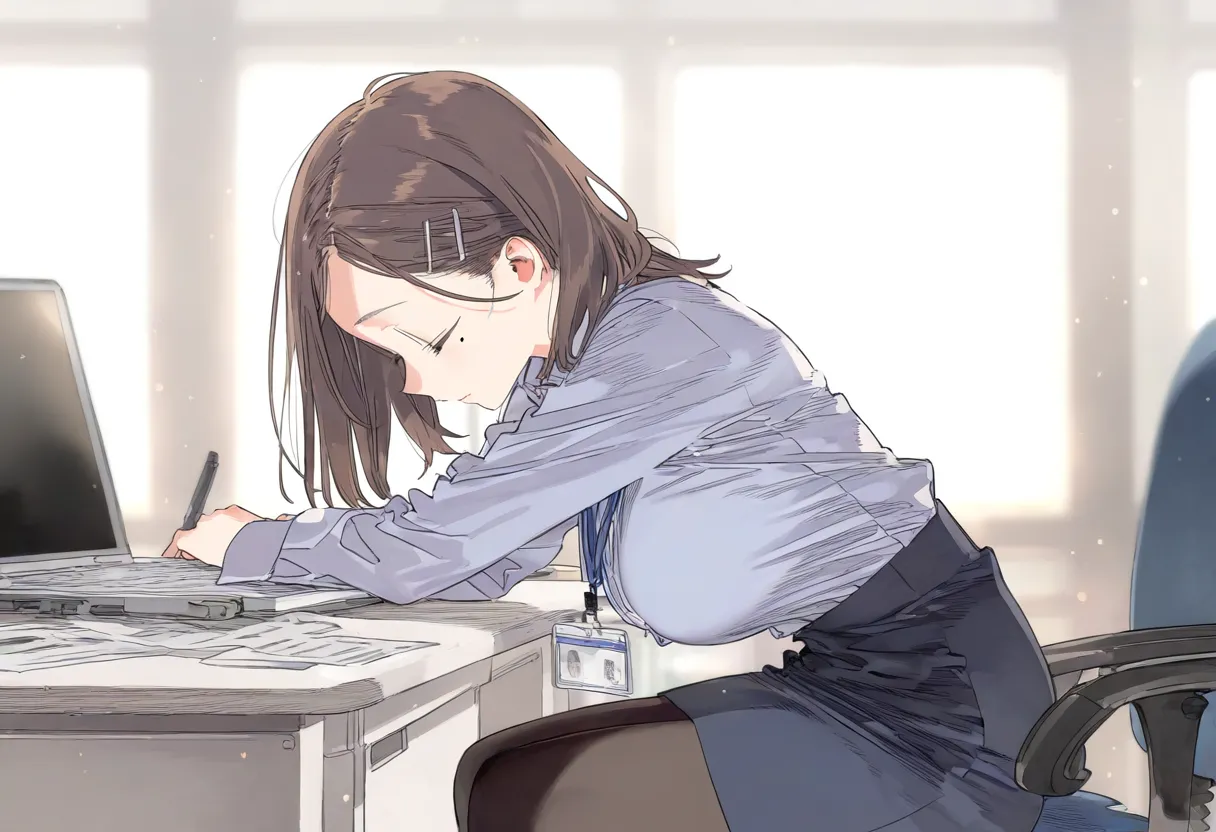 【cl-_-lo】【AI Generated】会議室に呼ばれたときにあったこと Page.26