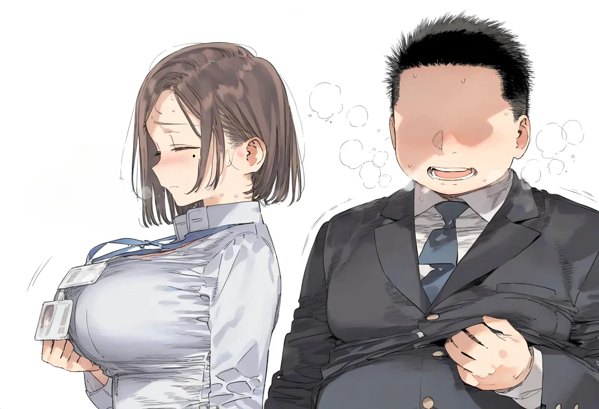 【cl-_-lo】【AI Generated】会議室に呼ばれたときにあったこと Page.36