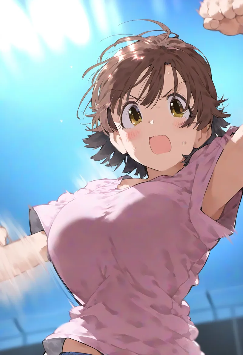 【cl-_-lo】【AI Generated】本田未央はクソガキの性玩具 Page.9