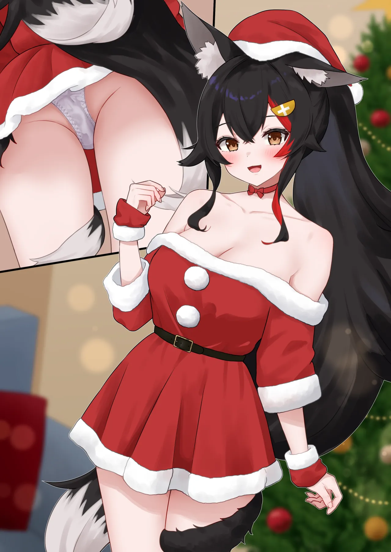 ミニスカサンタmoとラブラブえっち Page.3