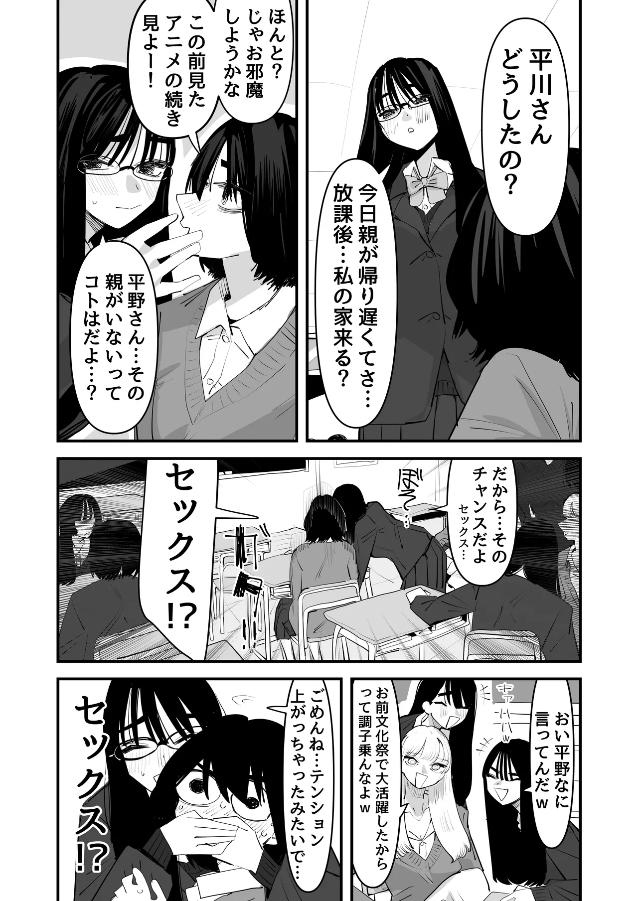 初めての百合セックス Page.7