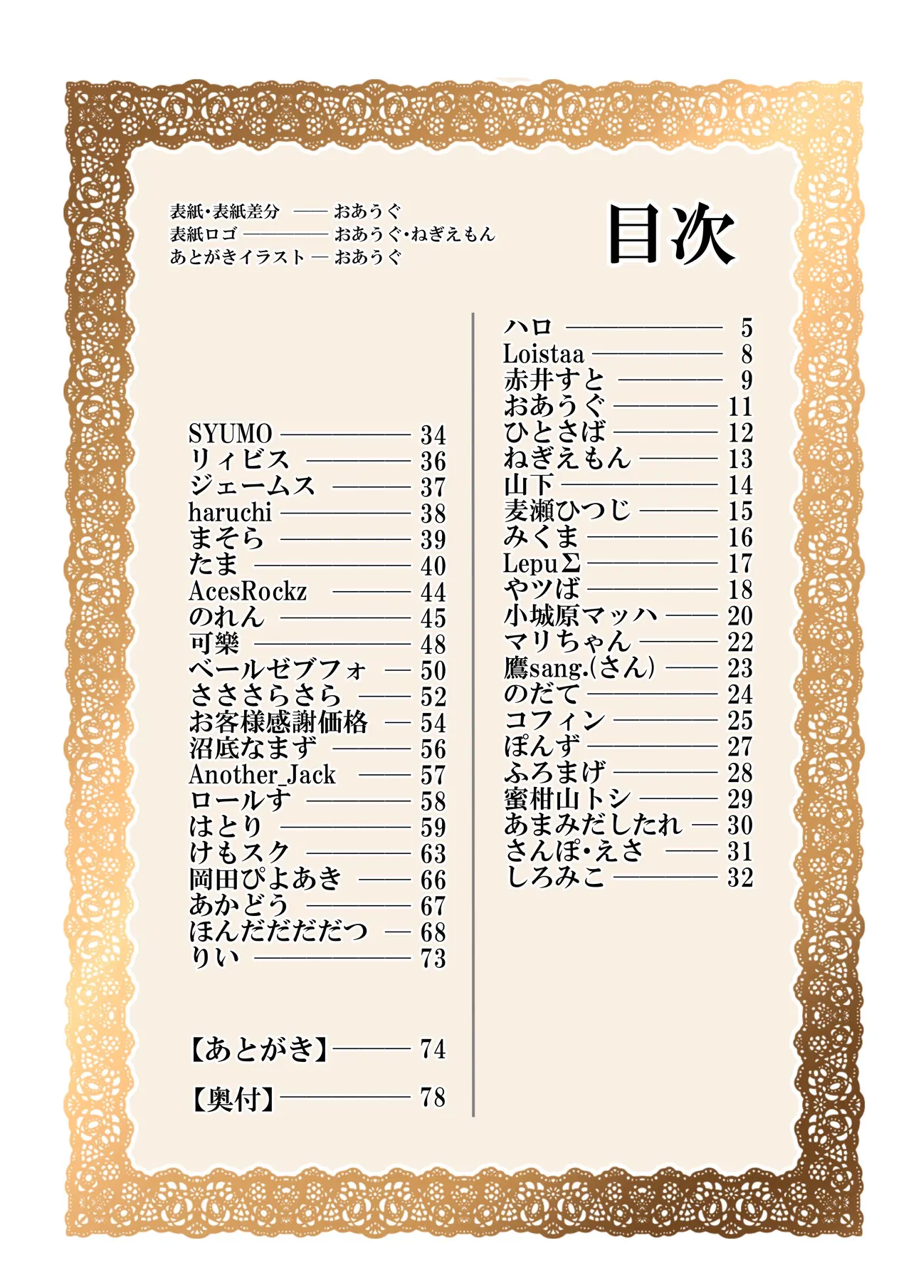 けもフレえっちなおパンツ合同 Page.4