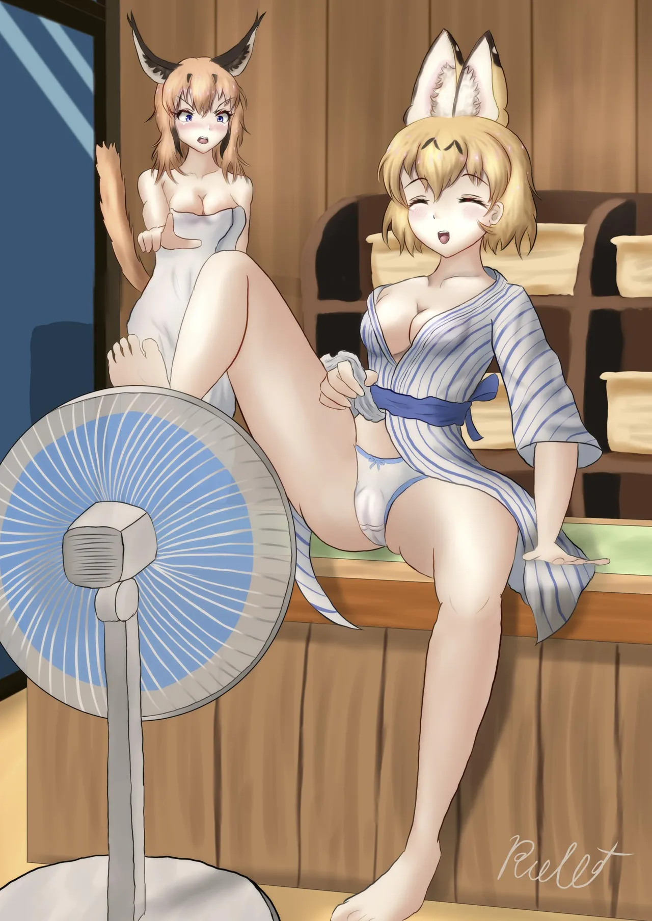 けもフレ温泉合同 ~浴場で欲情はダメなのね!~ Page.24