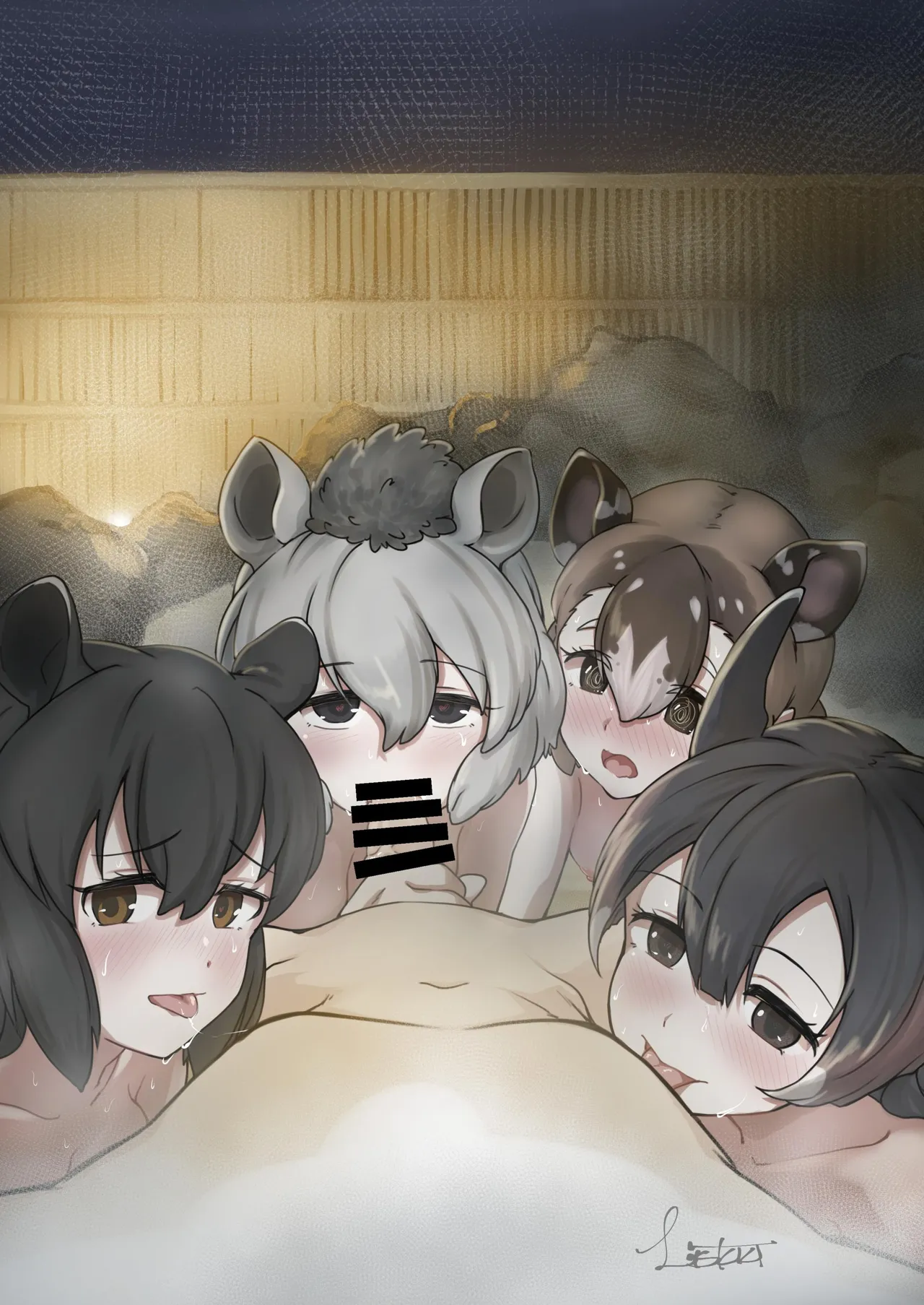 けもフレ温泉合同 ~浴場で欲情はダメなのね!~ Page.35