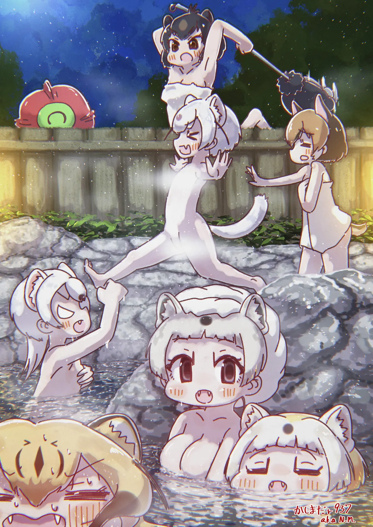 けもフレ温泉合同 ~浴場で欲情はダメなのね!~ Page.9