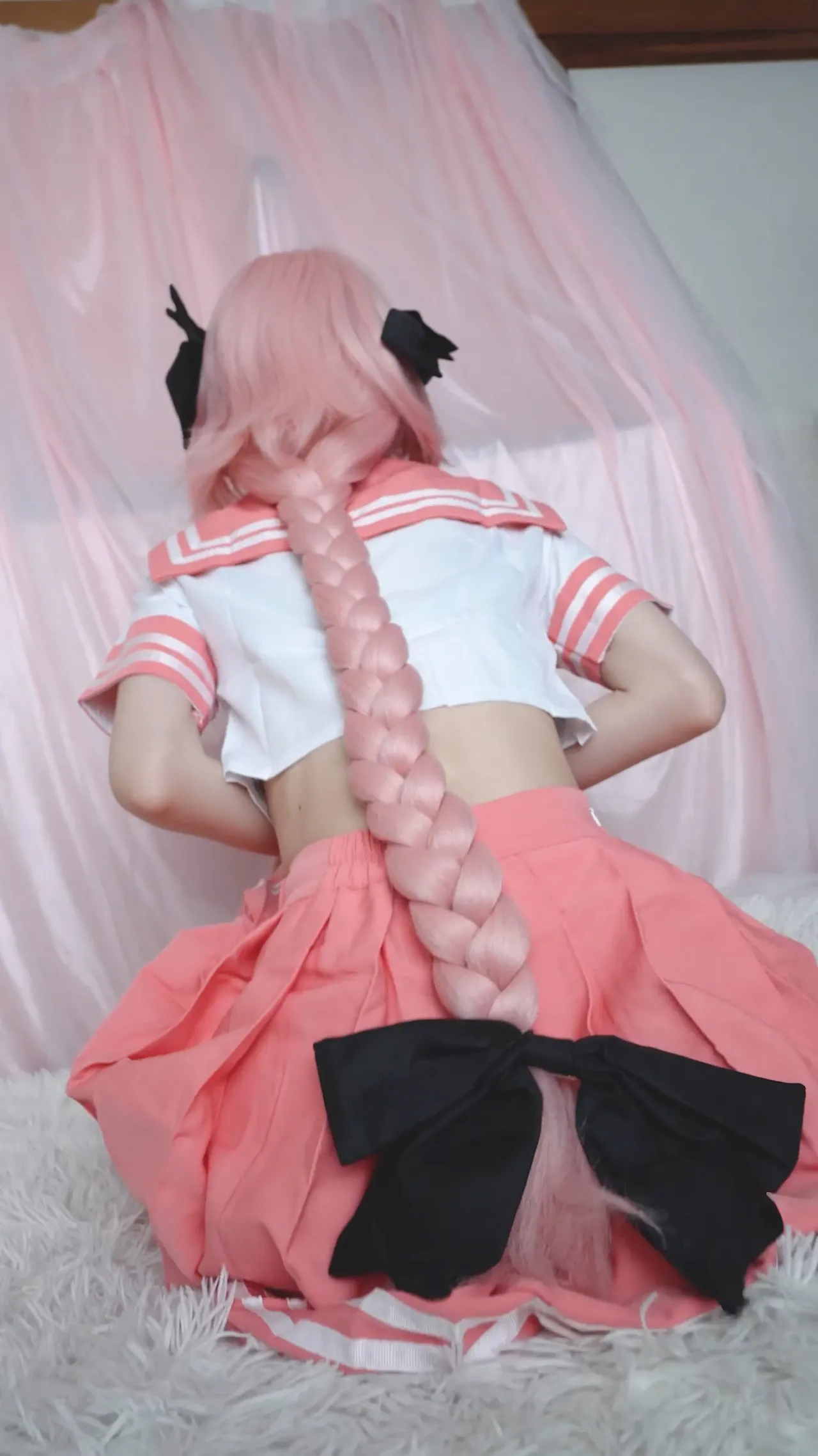 【２衣装_４発中出し】在宅20代OLコスプレイヤー、FGOアストルフォ＆***島風で4回中出し！男の娘コスなのに妊娠のリスクにドキドキ/// Page.37