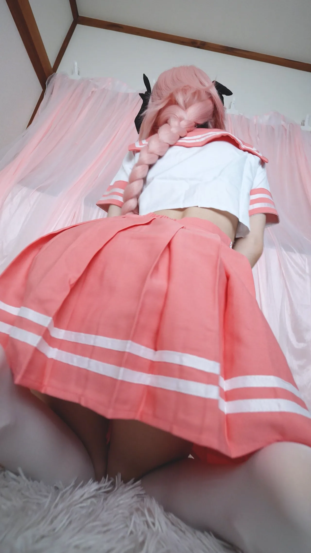 【２衣装_４発中出し】在宅20代OLコスプレイヤー、FGOアストルフォ＆***島風で4回中出し！男の娘コスなのに妊娠のリスクにドキドキ/// Page.59