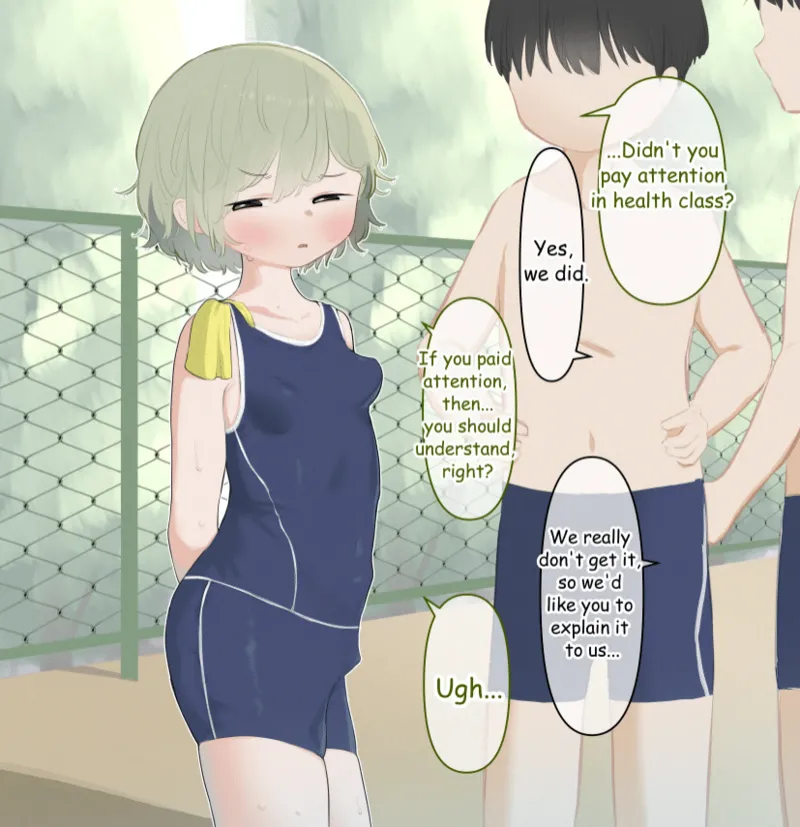 クリが大きいことが水泳の授業でバレちゃった女の子 Page.5