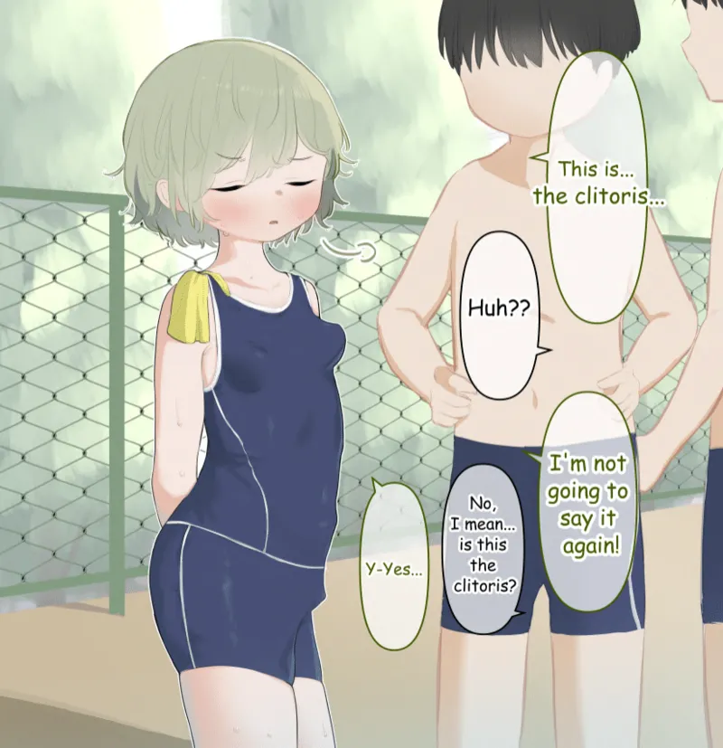 クリが大きいことが水泳の授業でバレちゃった女の子 Page.6