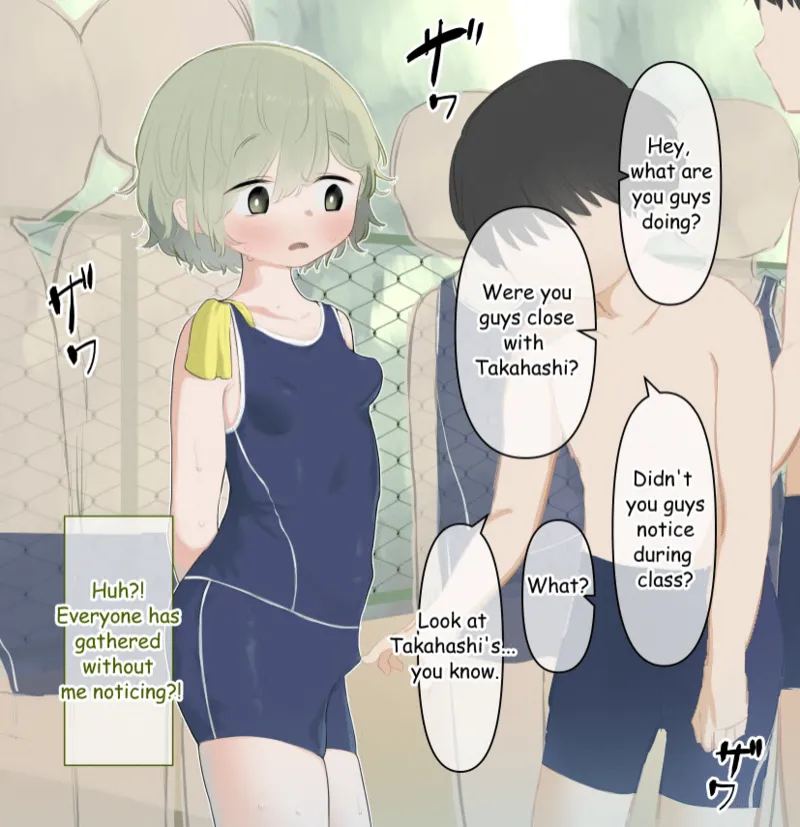 クリが大きいことが水泳の授業でバレちゃった女の子 Page.9