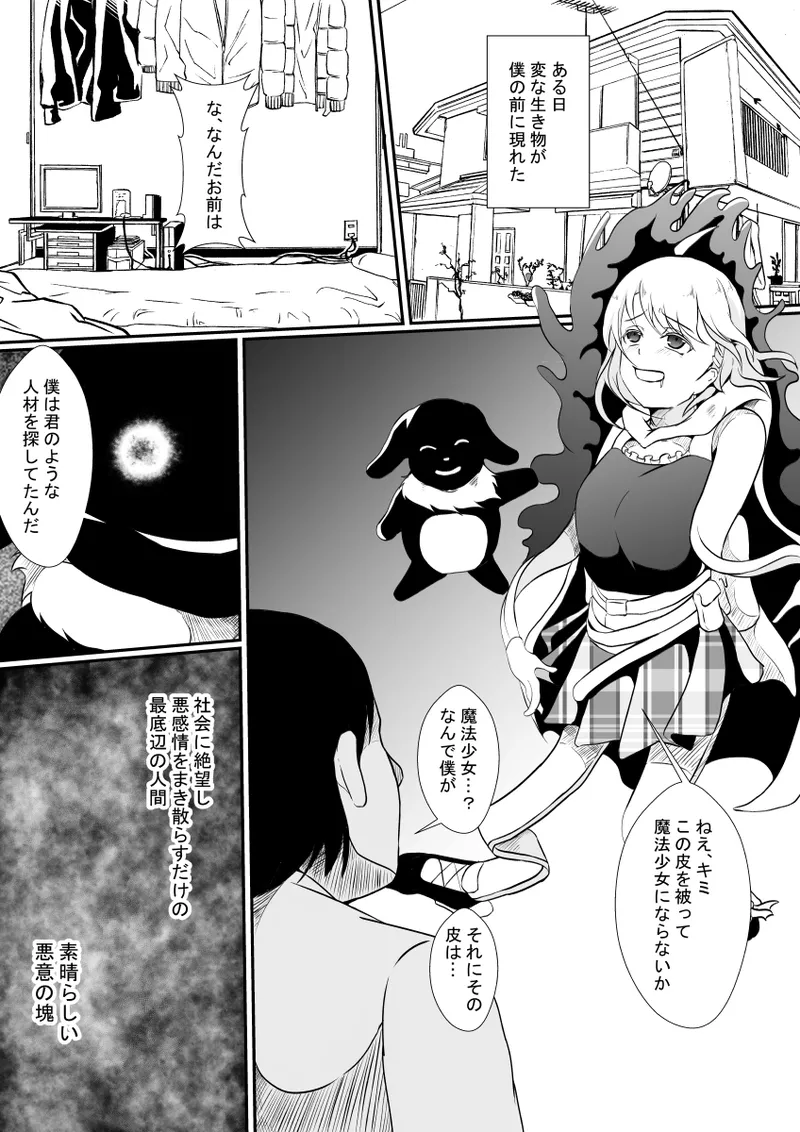 魔法少女の皮を被る Page.3