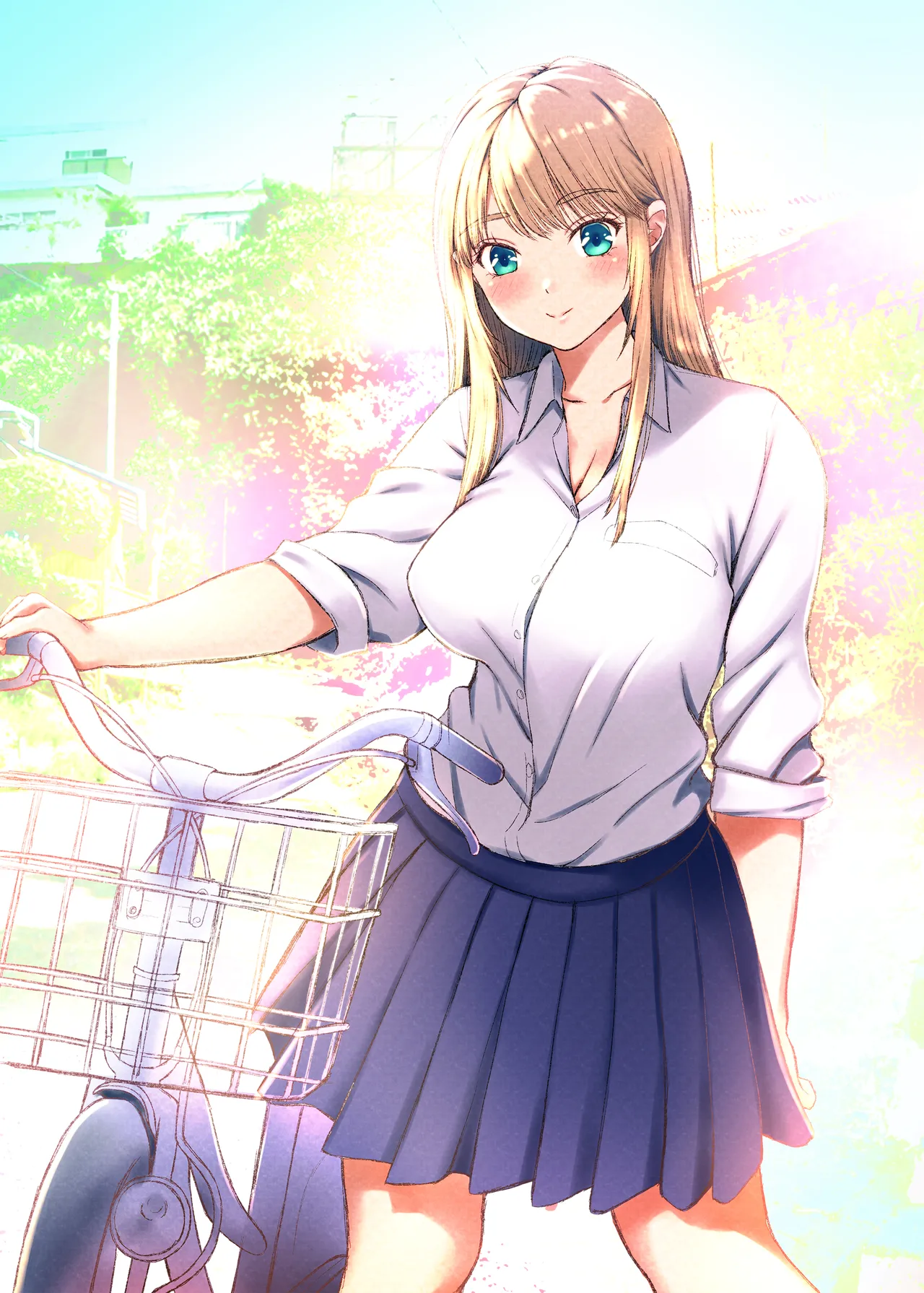 ことりちゃんの災難3 チャリ通にしたのに巨乳J系がハ◯◯ースの刑に処される話。