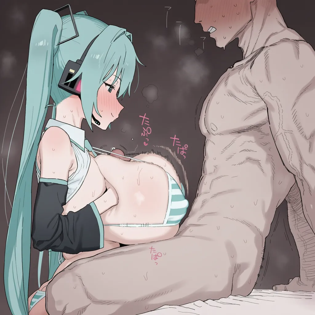 初音ミク #25-10-20 Hatsune Miku (V2 Model) (uncensored) (+Paizuri special pack)｜Unifuns [AI Generated]-1280x Page.111