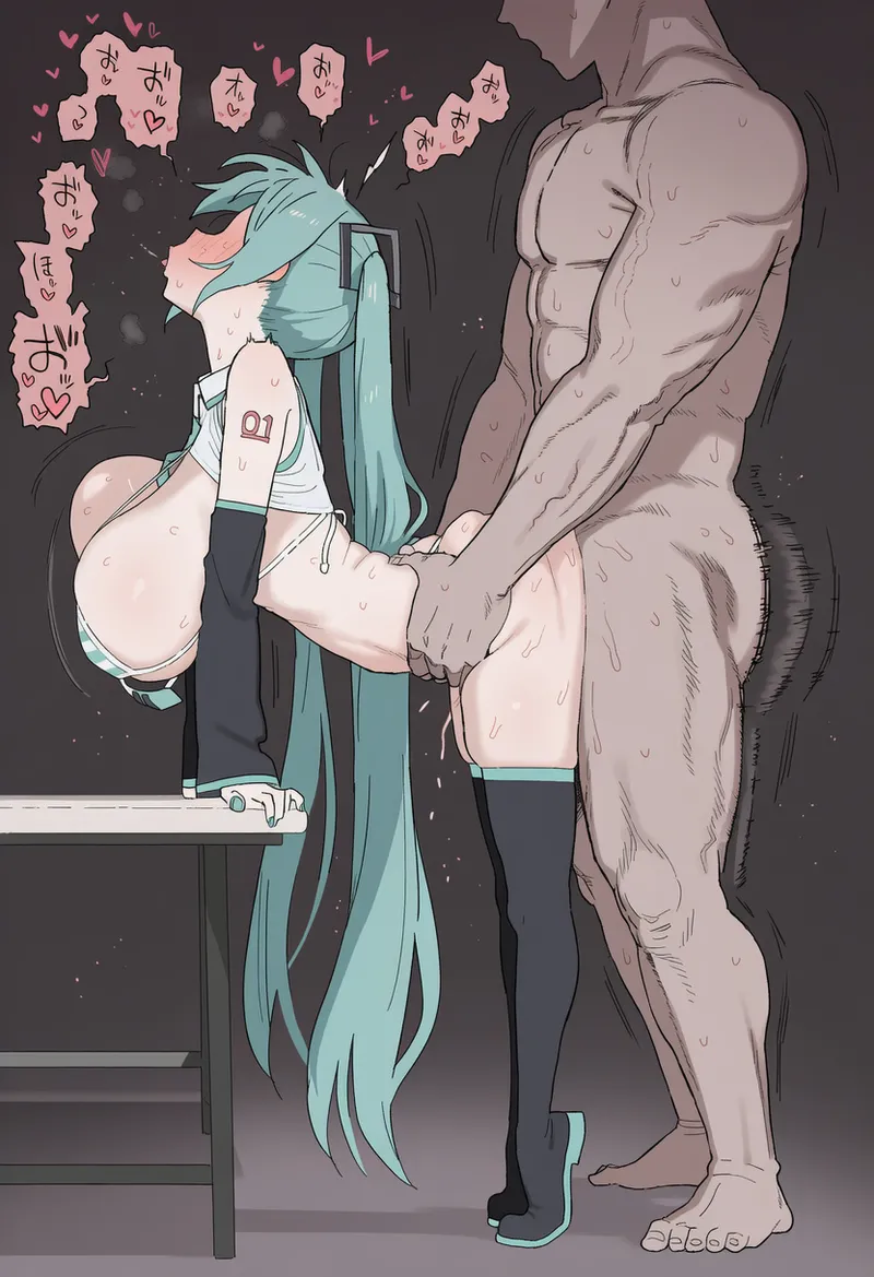 初音ミク #25-10-20 Hatsune Miku (V2 Model) (uncensored) (+Paizuri special pack)｜Unifuns [AI Generated]-1280x Page.236