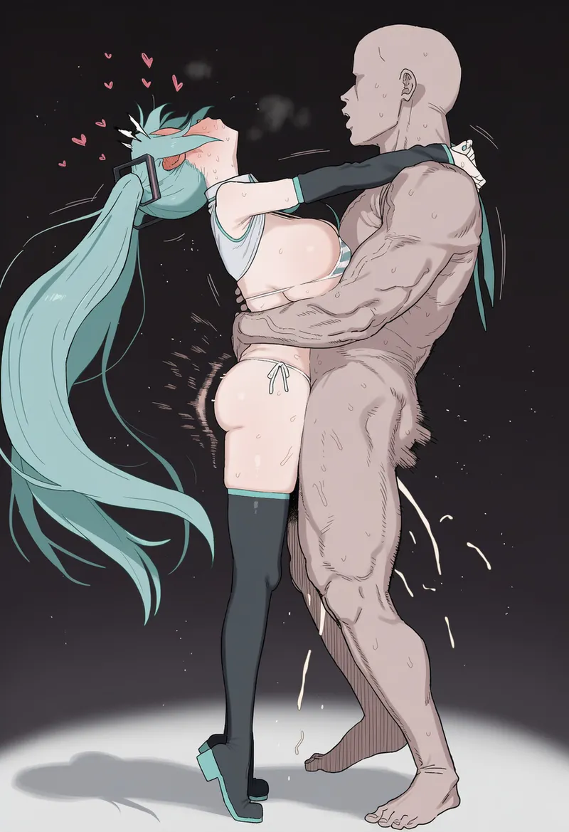 初音ミク #25-10-20 Hatsune Miku (V2 Model) (uncensored) (+Paizuri special pack)｜Unifuns [AI Generated]-1280x Page.67