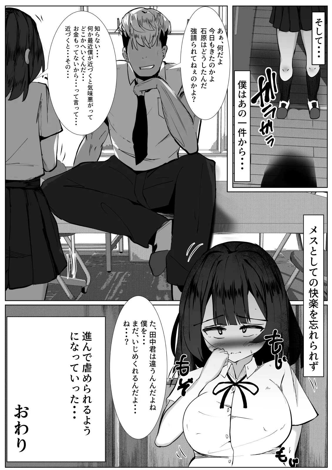 虐められっ子の僕がTSしたら・・・～虐められて初めて感じる快楽に僕はメスを覚えてしまう～ Page.29