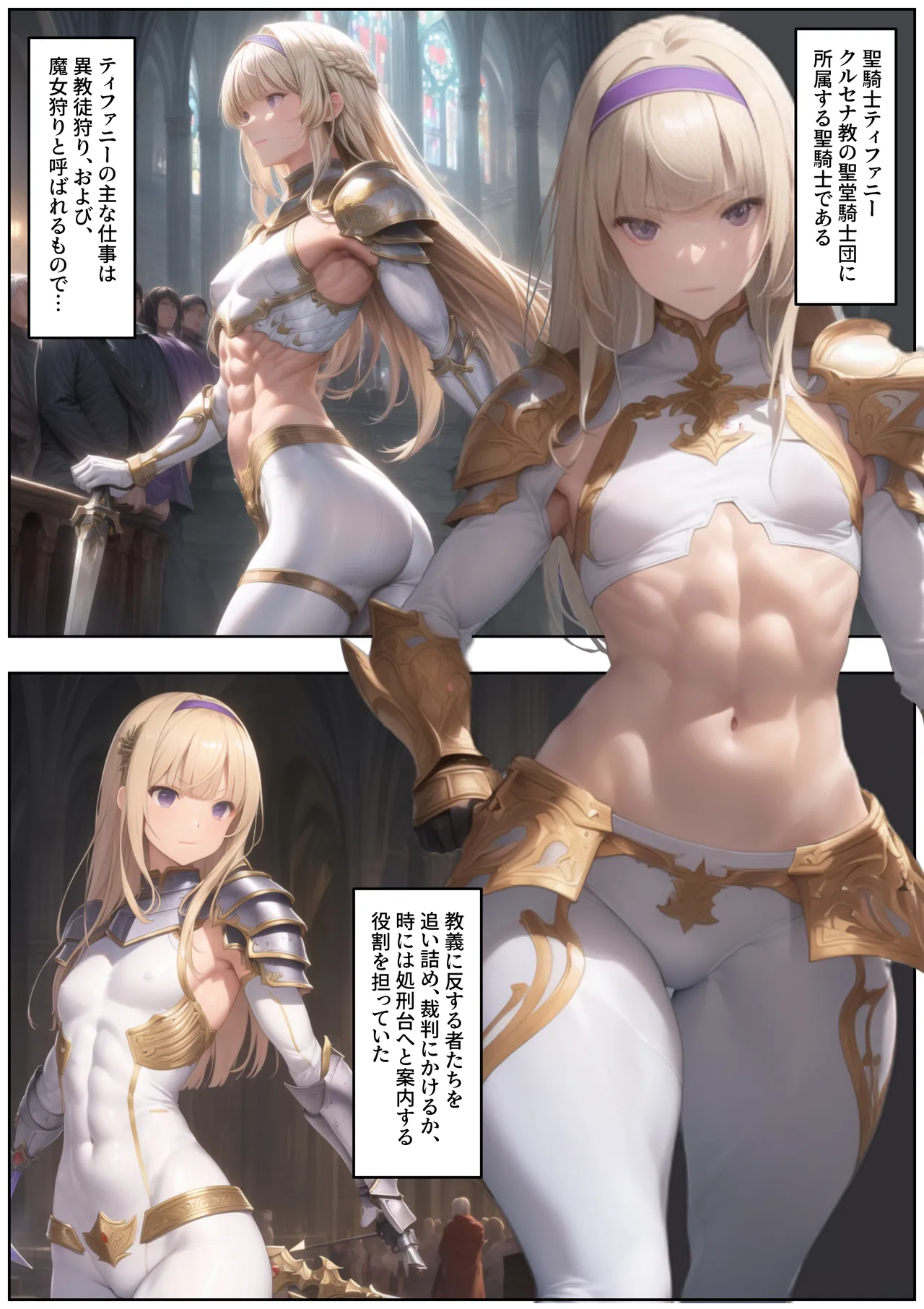 売奴家畜化調教4 聖騎士ティファニー Page.3