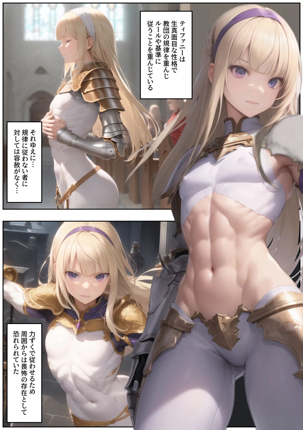 売奴家畜化調教4 聖騎士ティファニー Page.4