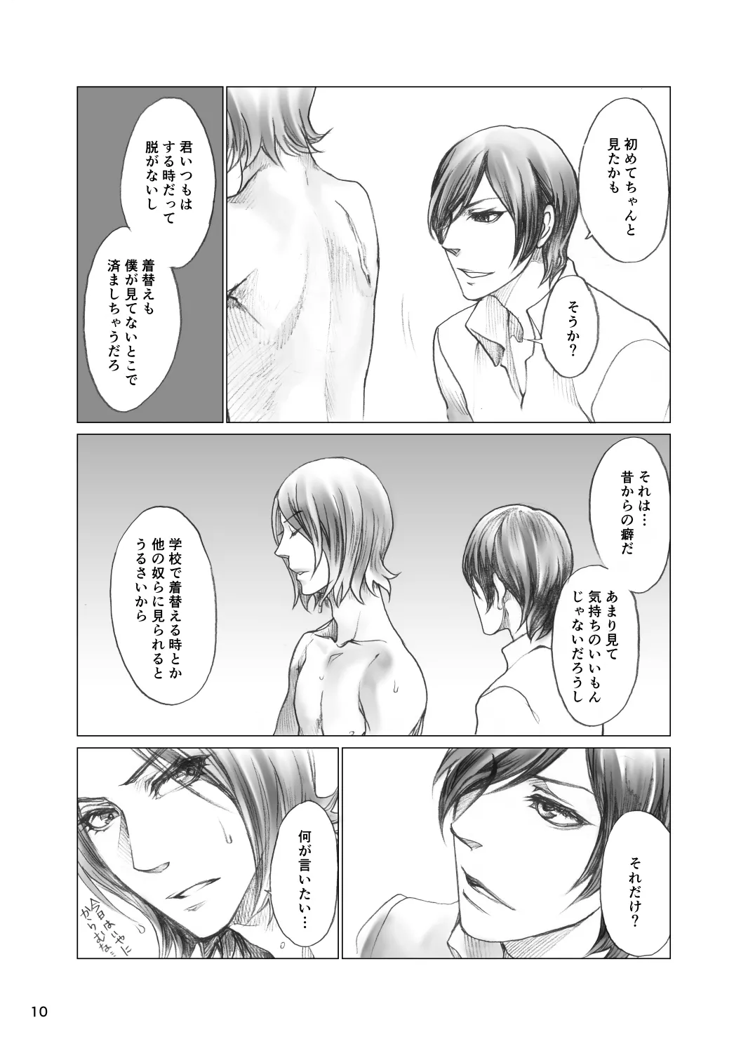 『熱と傷痕』再録【腐向け/R-18】 Page.9