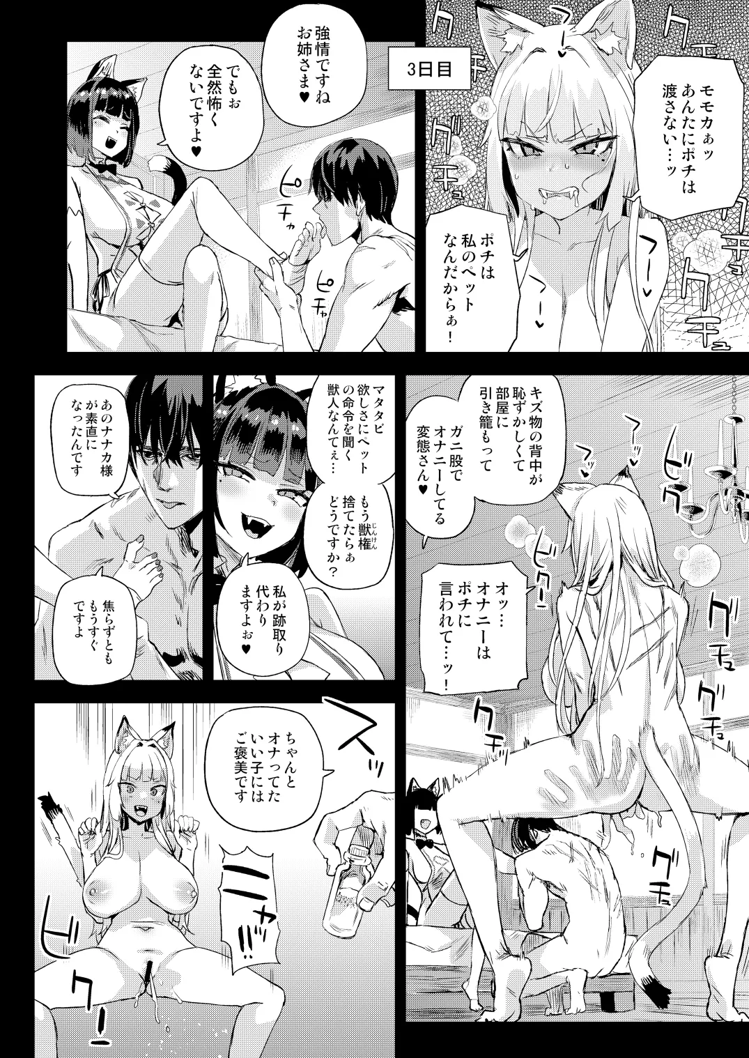 猫族娘はヒトを飼う。 Page.29