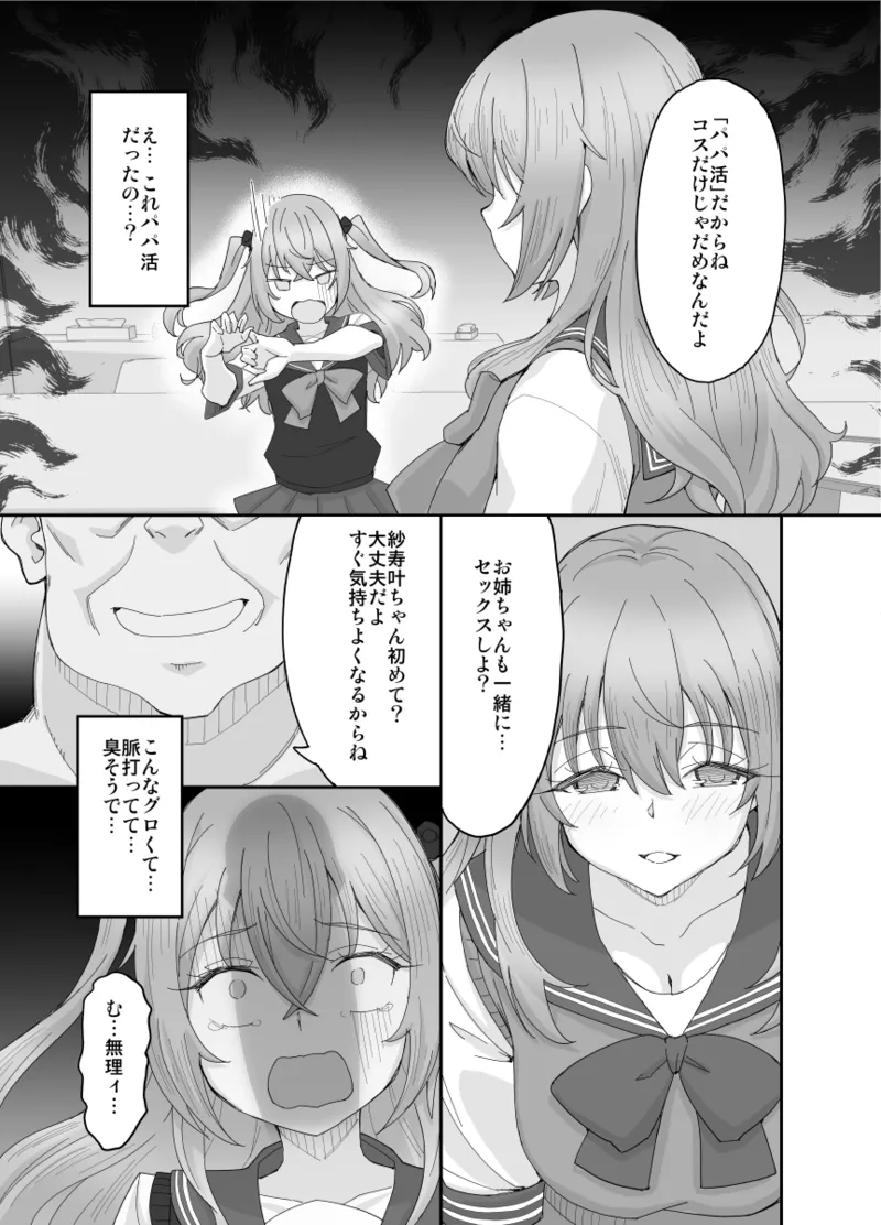 そのコスプレ姉妹はパパ活する！ Page.7