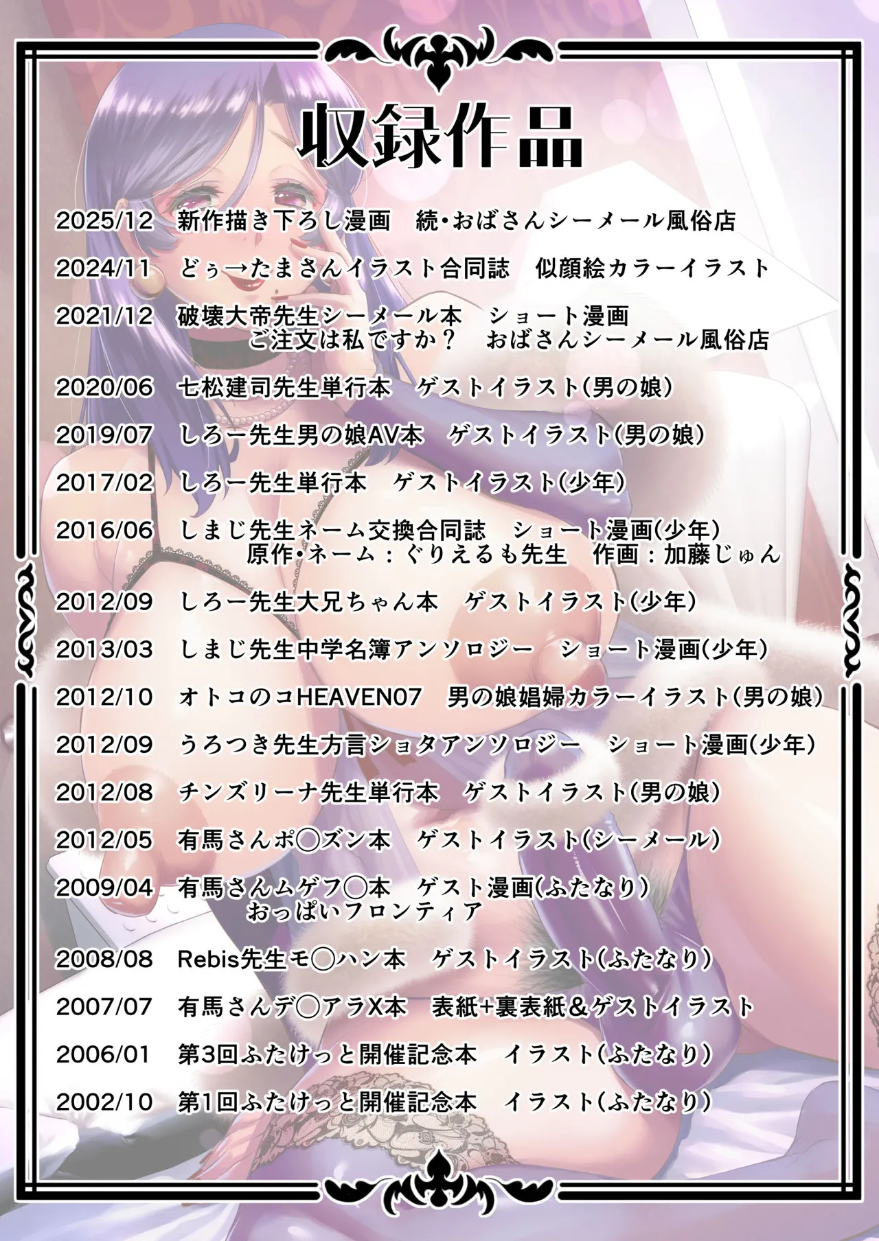 おばさんシーメール風俗店とオトコノコ・ふたなり詰合せ 加藤じゅんゲスト寄稿作品集 Page.60