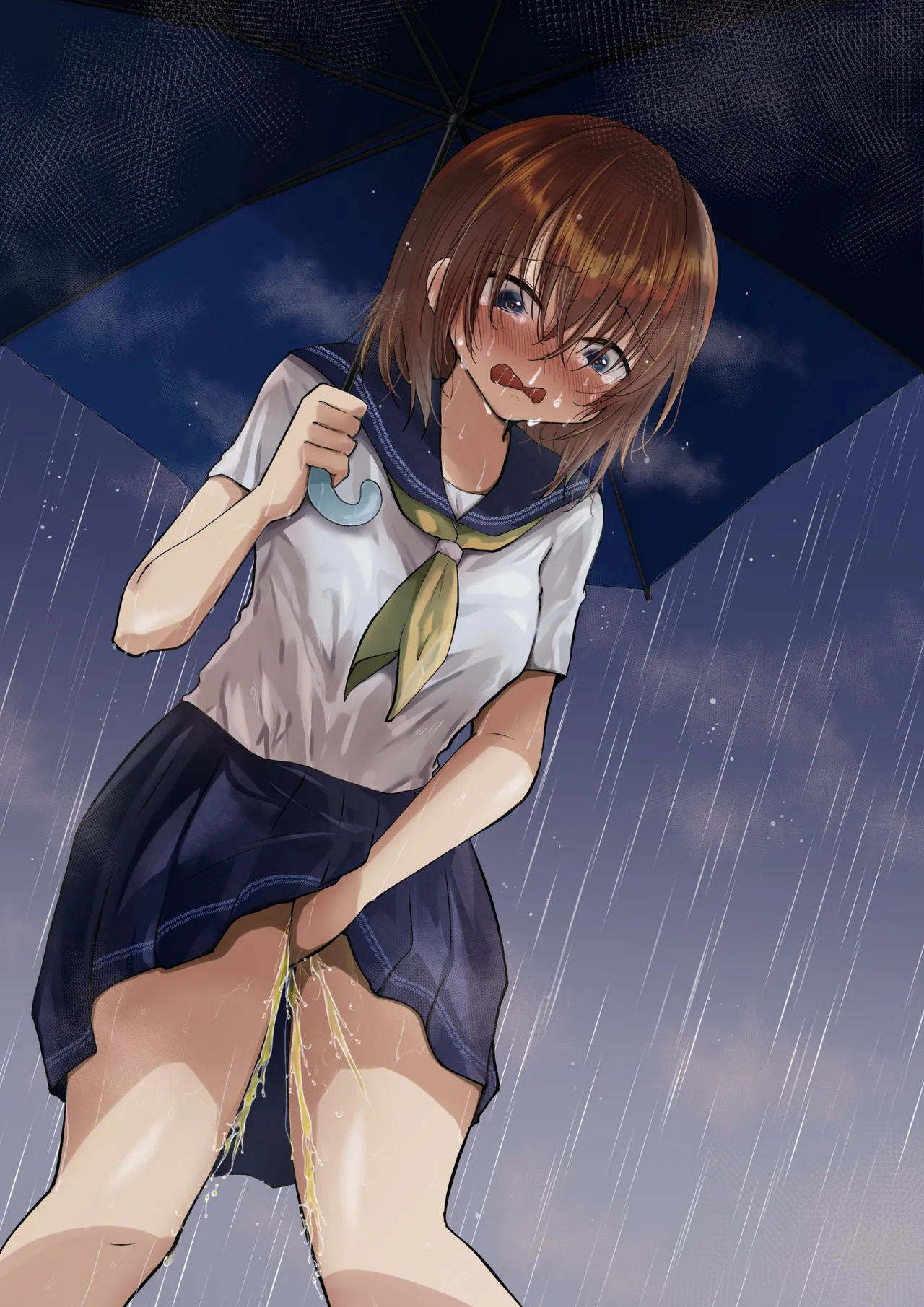 雫ちゃんはおしっこ禁止 Page.2