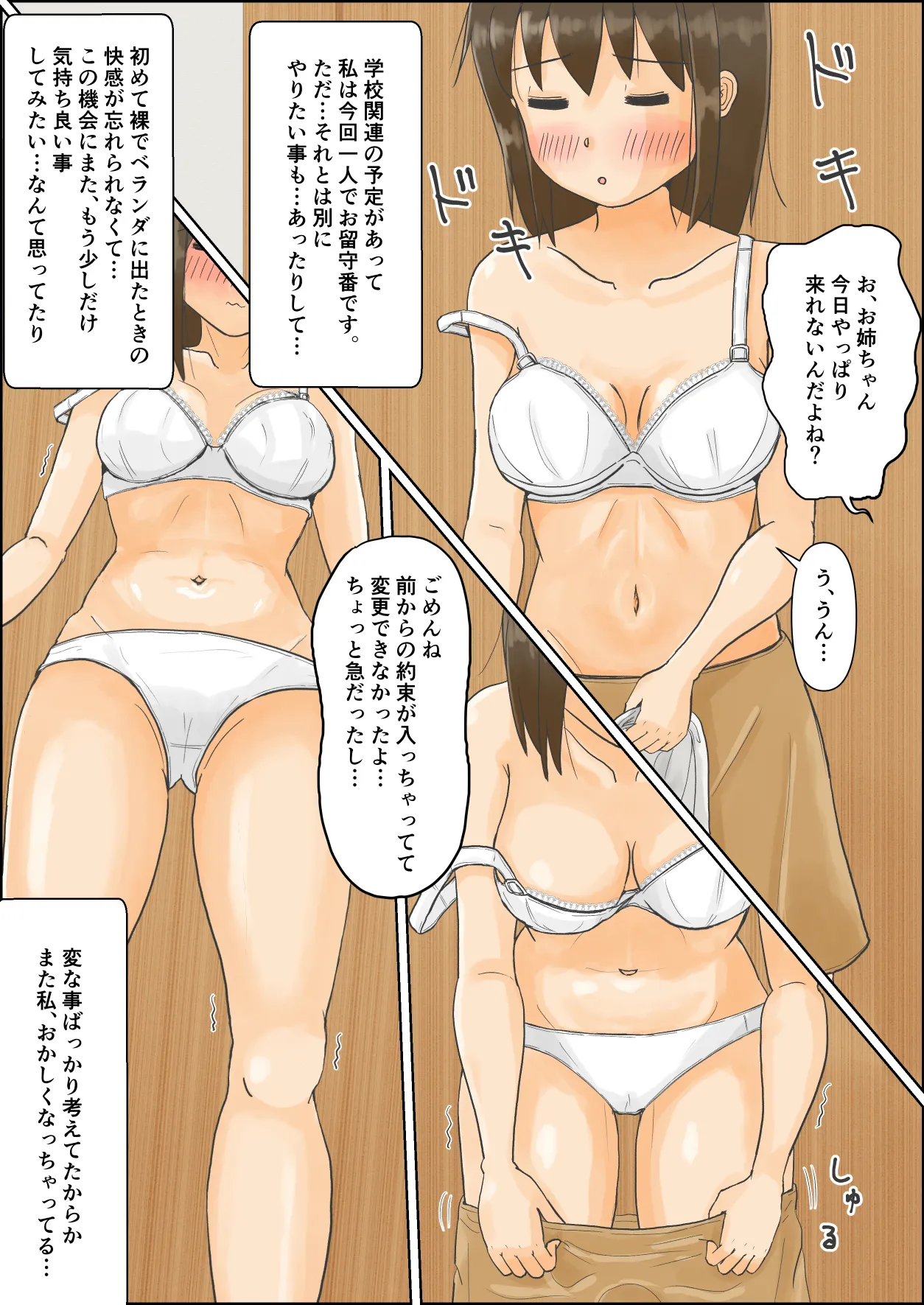 お姉ちゃんの露出体験記 3 Page.7