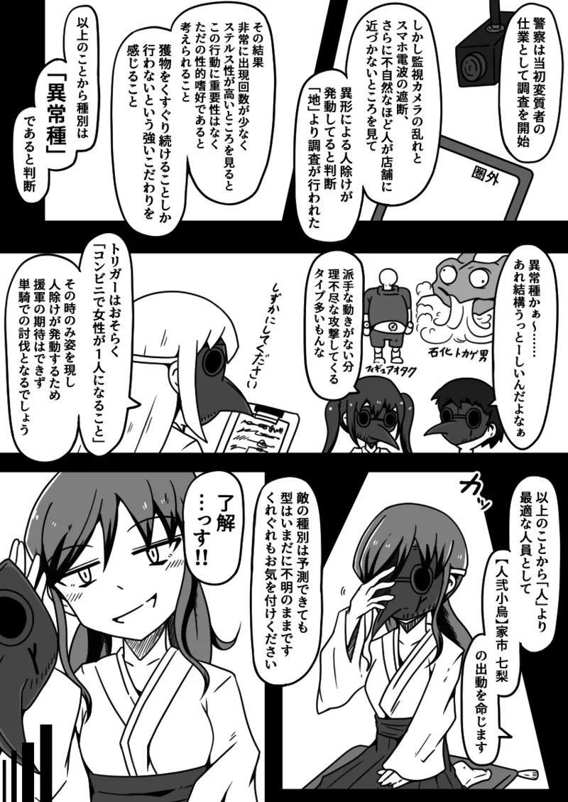 擽リ異形報告書 コンビニ編 Page.7